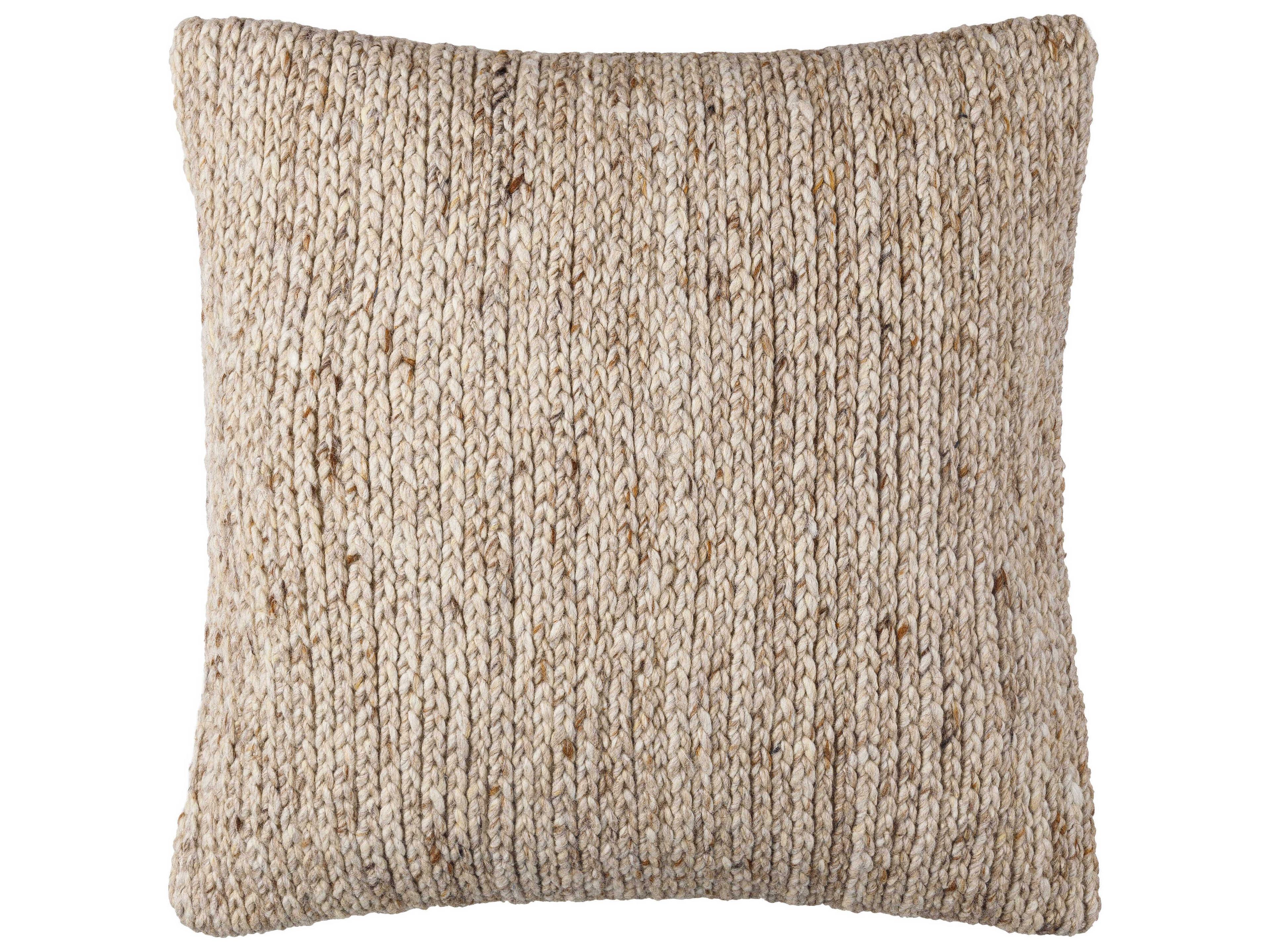 Surya Derby Brown Pillow