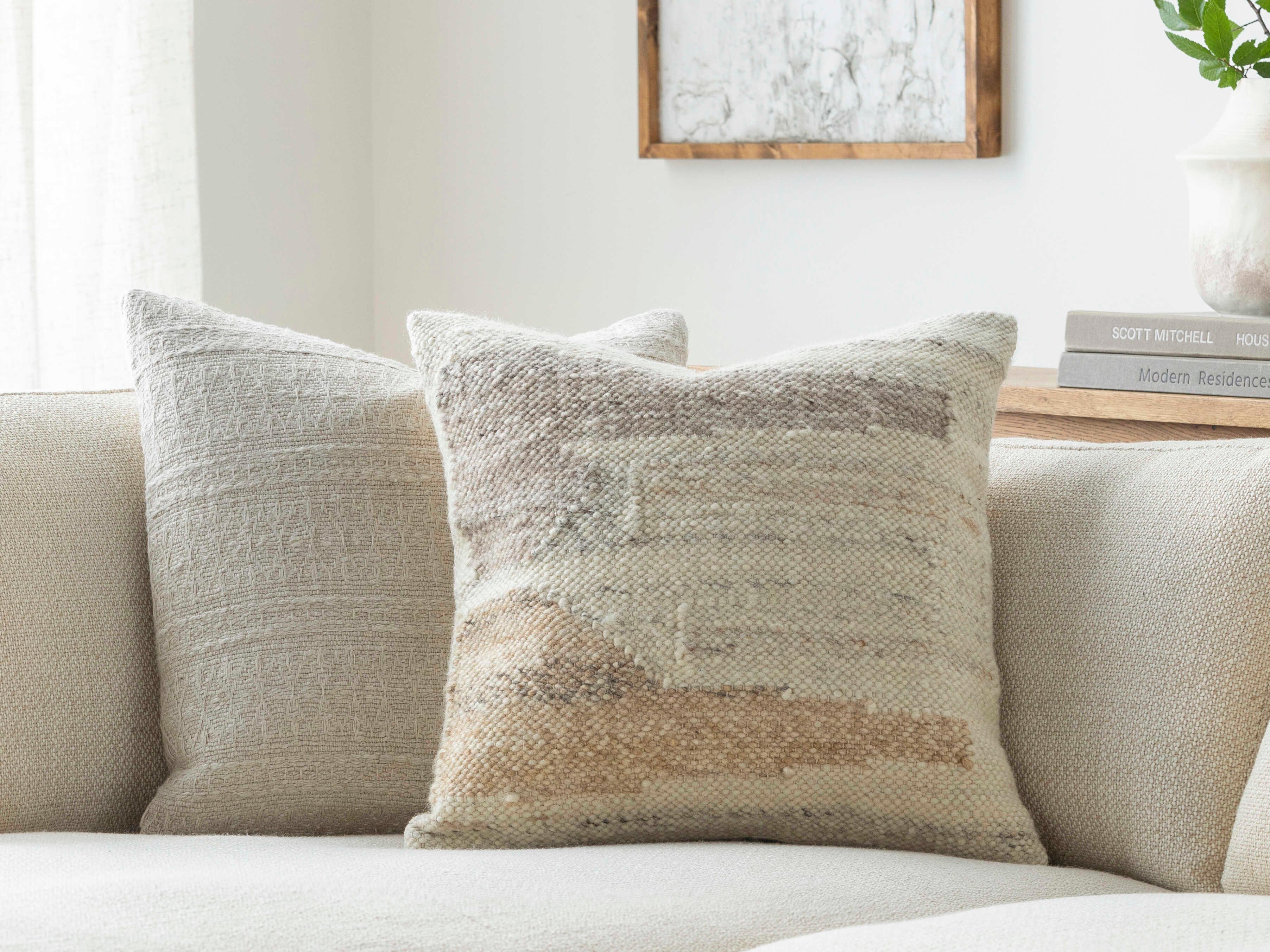 Surya Deccan Traps Ivory Pillow