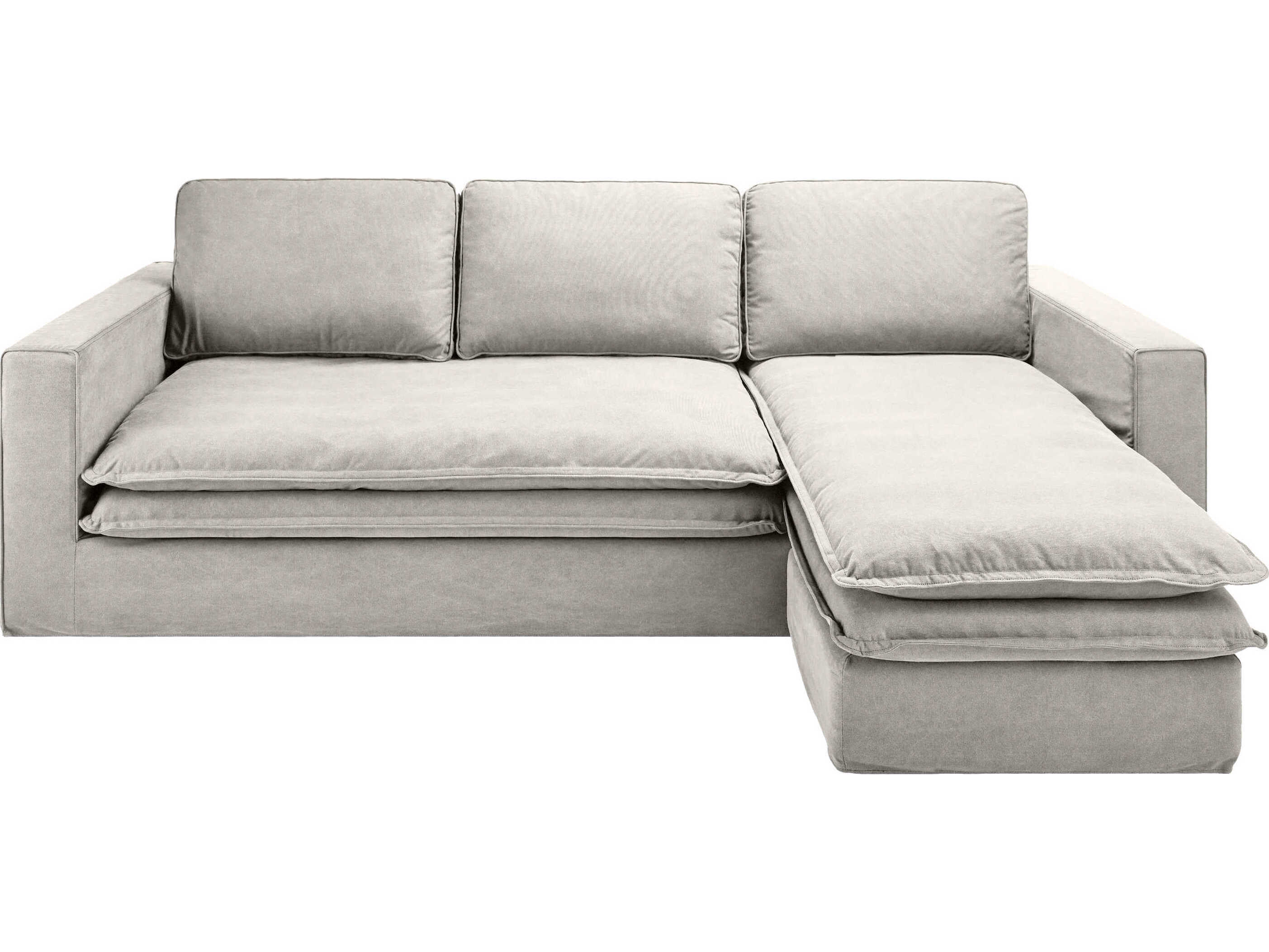 Surya Davis Upholstered Sectional Sofa