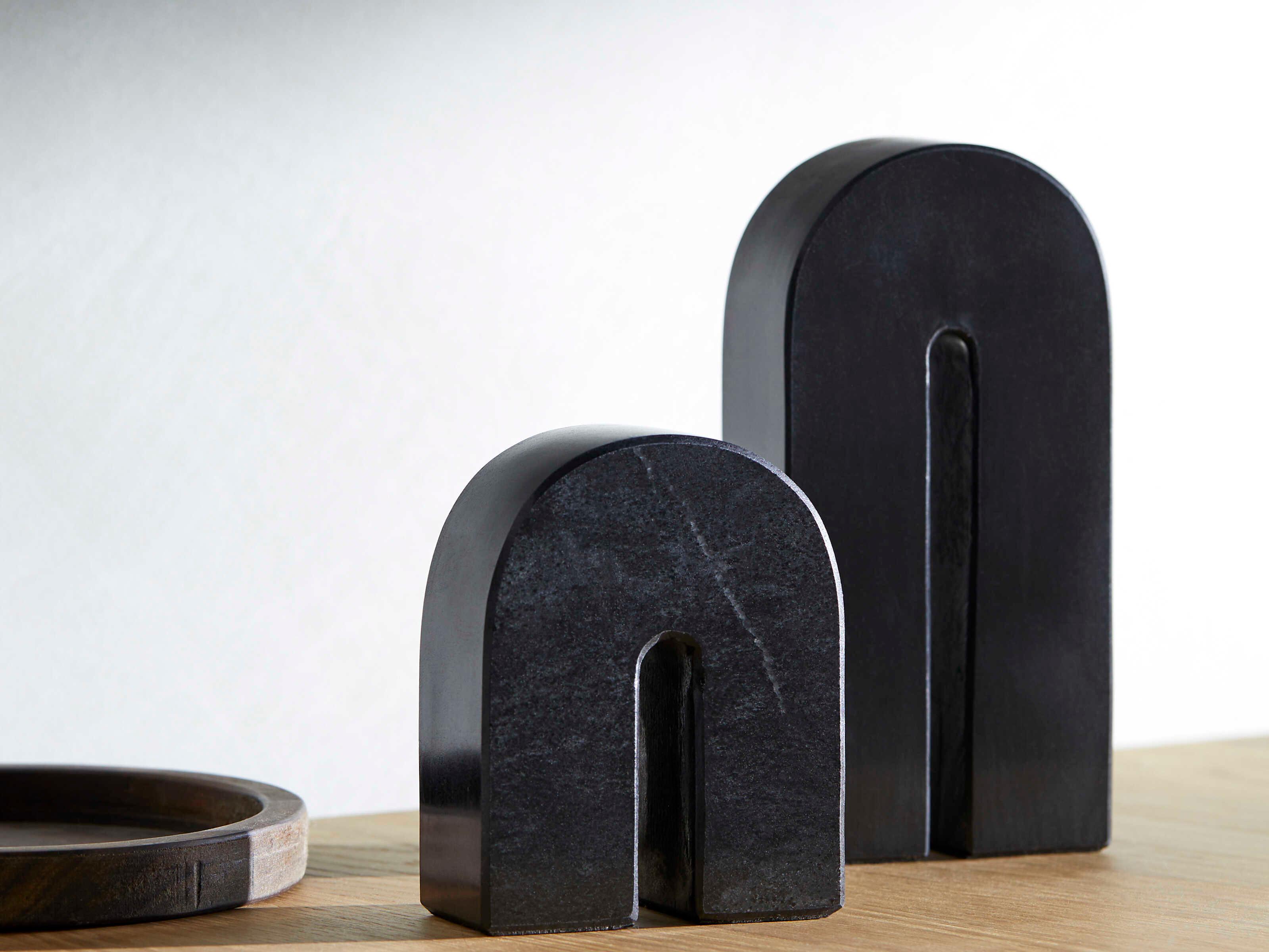 Surya Calenzana Black Sculpture