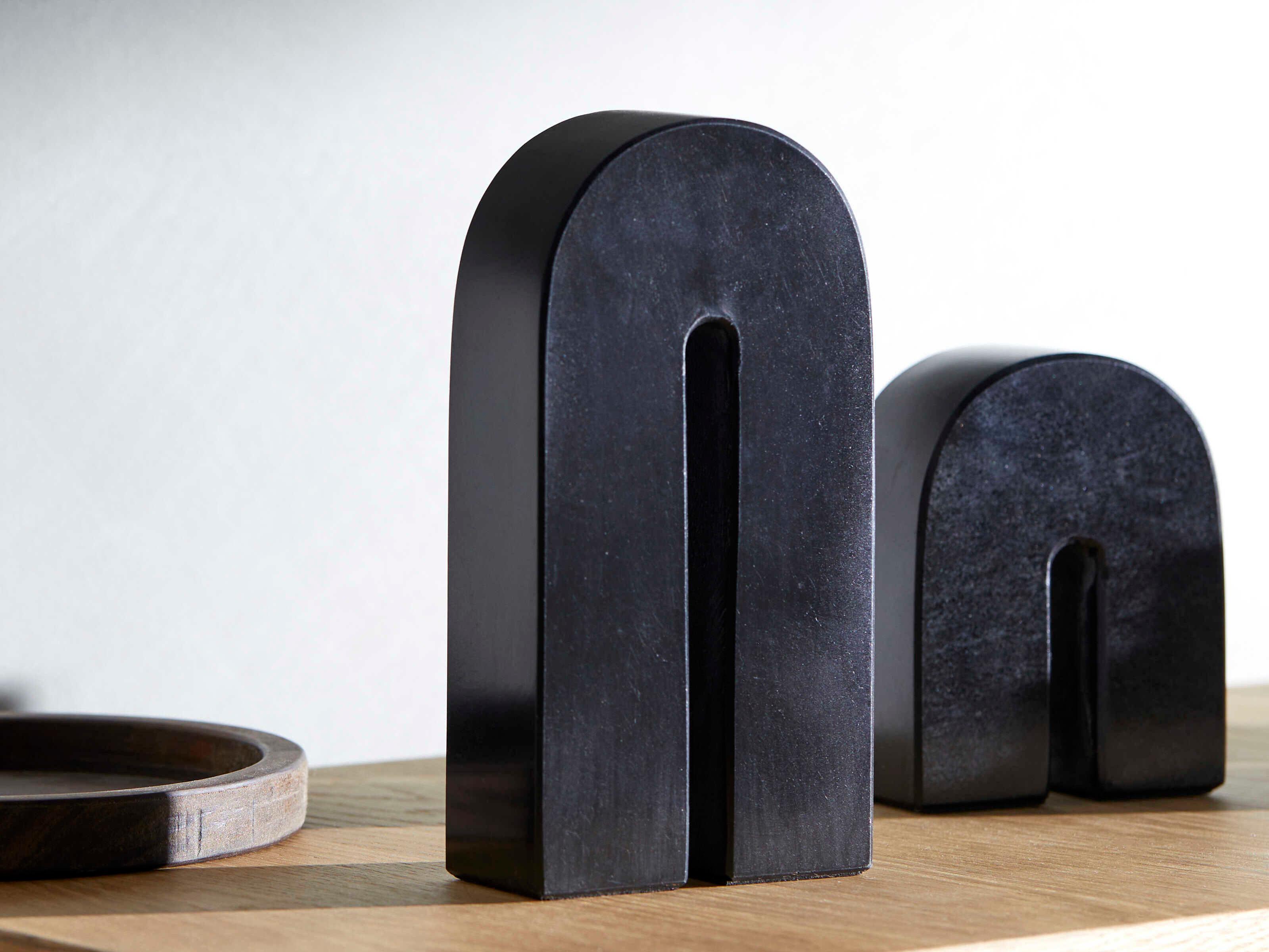 Surya Calenzana Black Sculpture