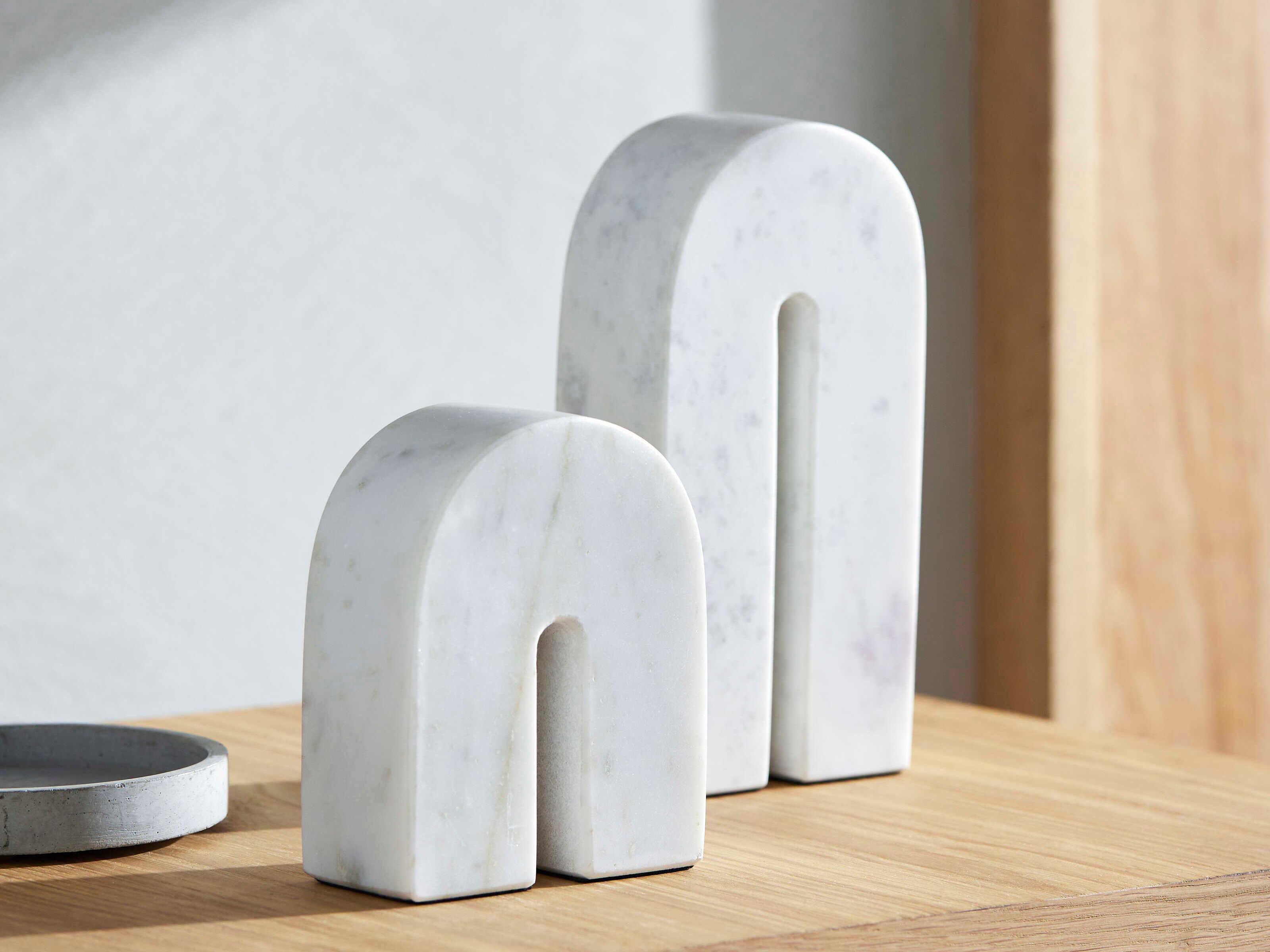 Surya Calenzana White Sculpture