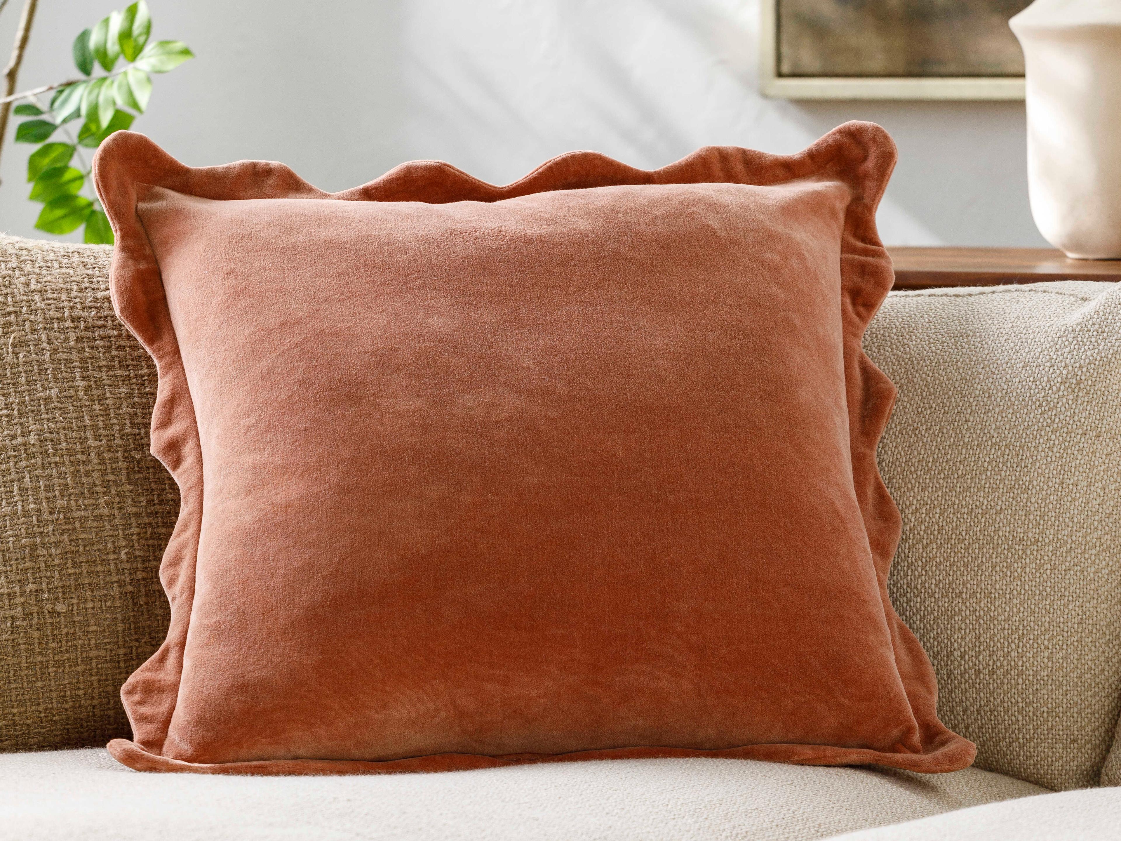 Surya Effervescent Dusty Pink Pillow
