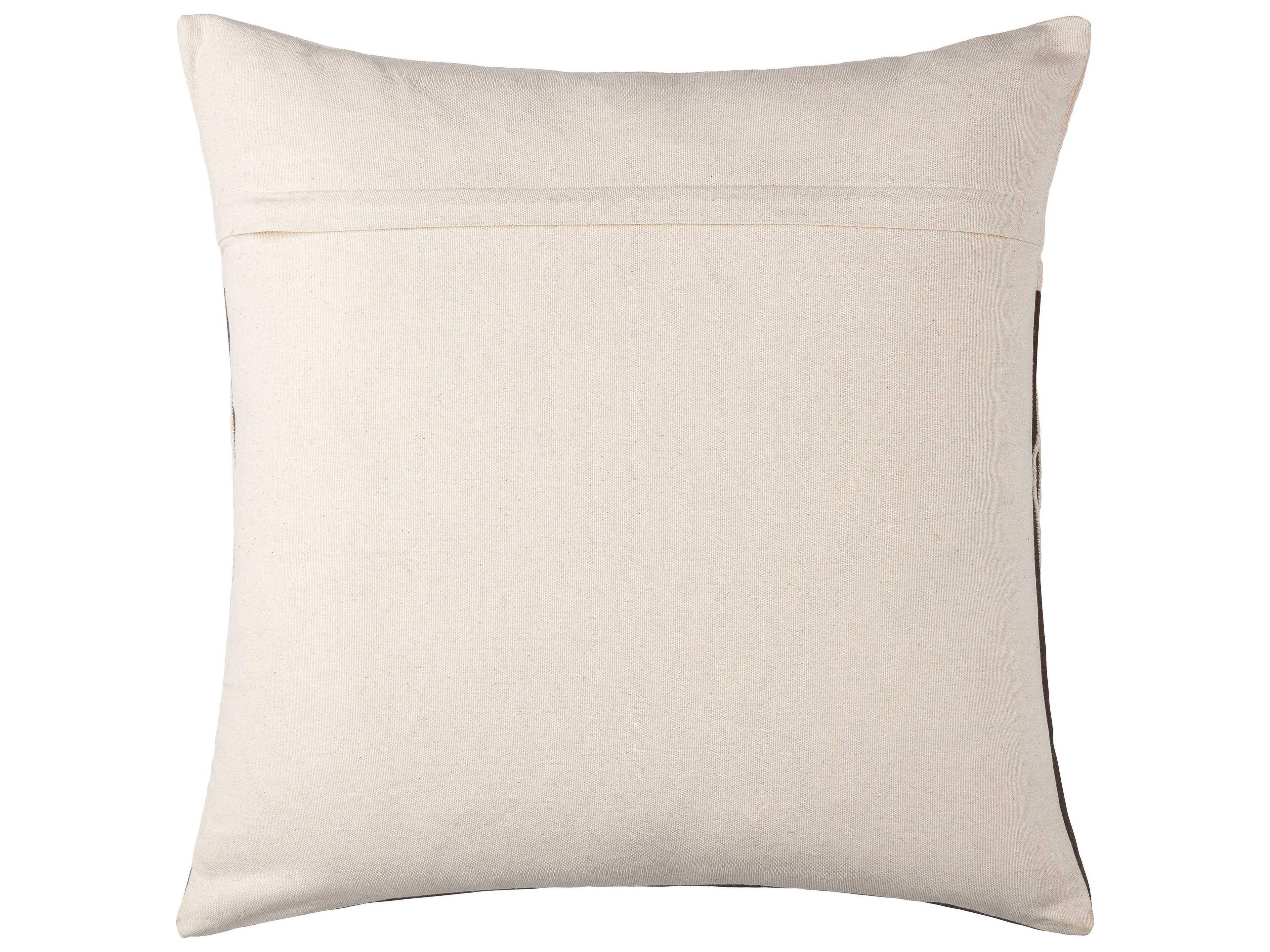 Surya Eternity Dark Brown Pillow