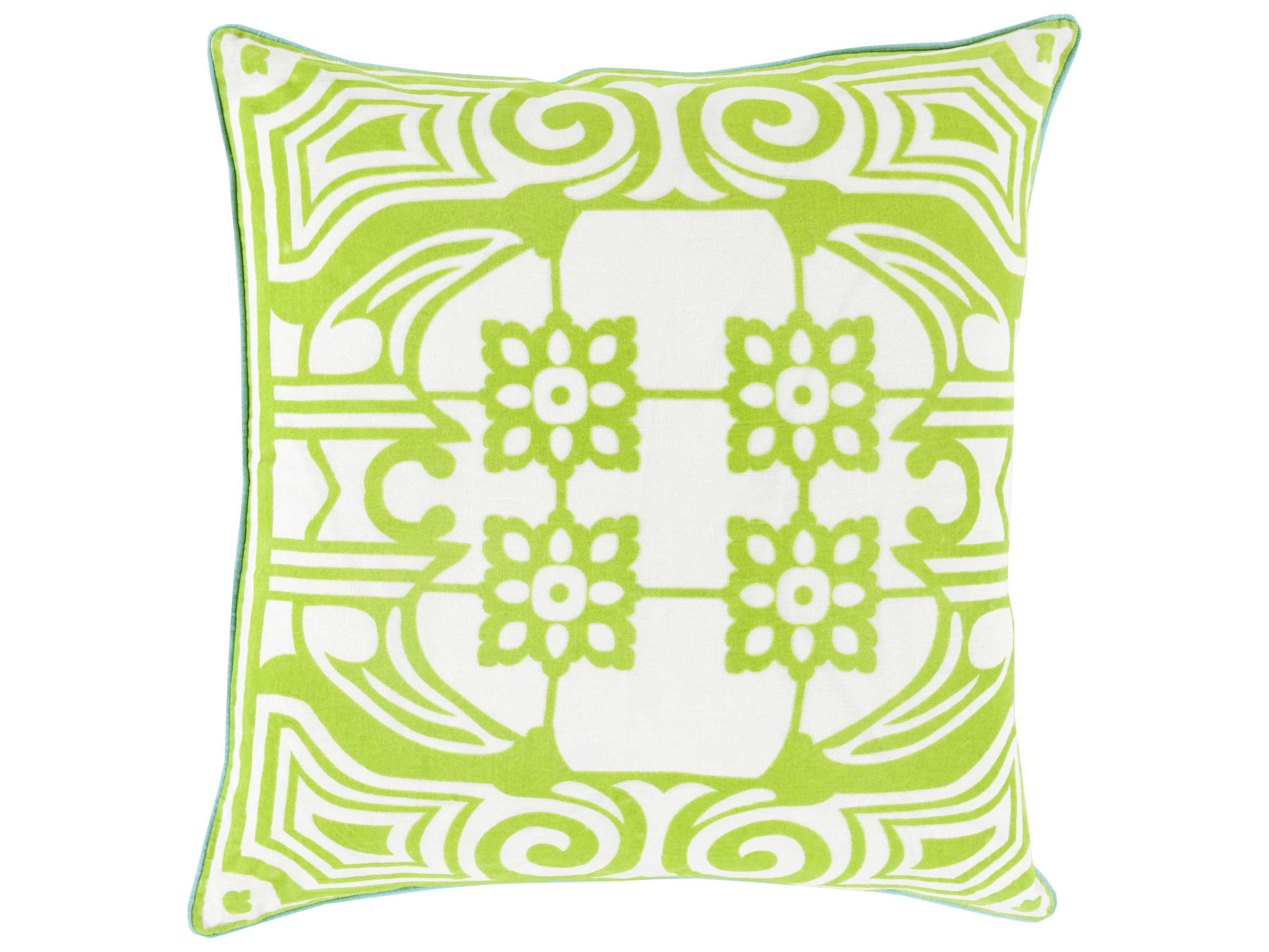 Surya Eleonore Green Pillow