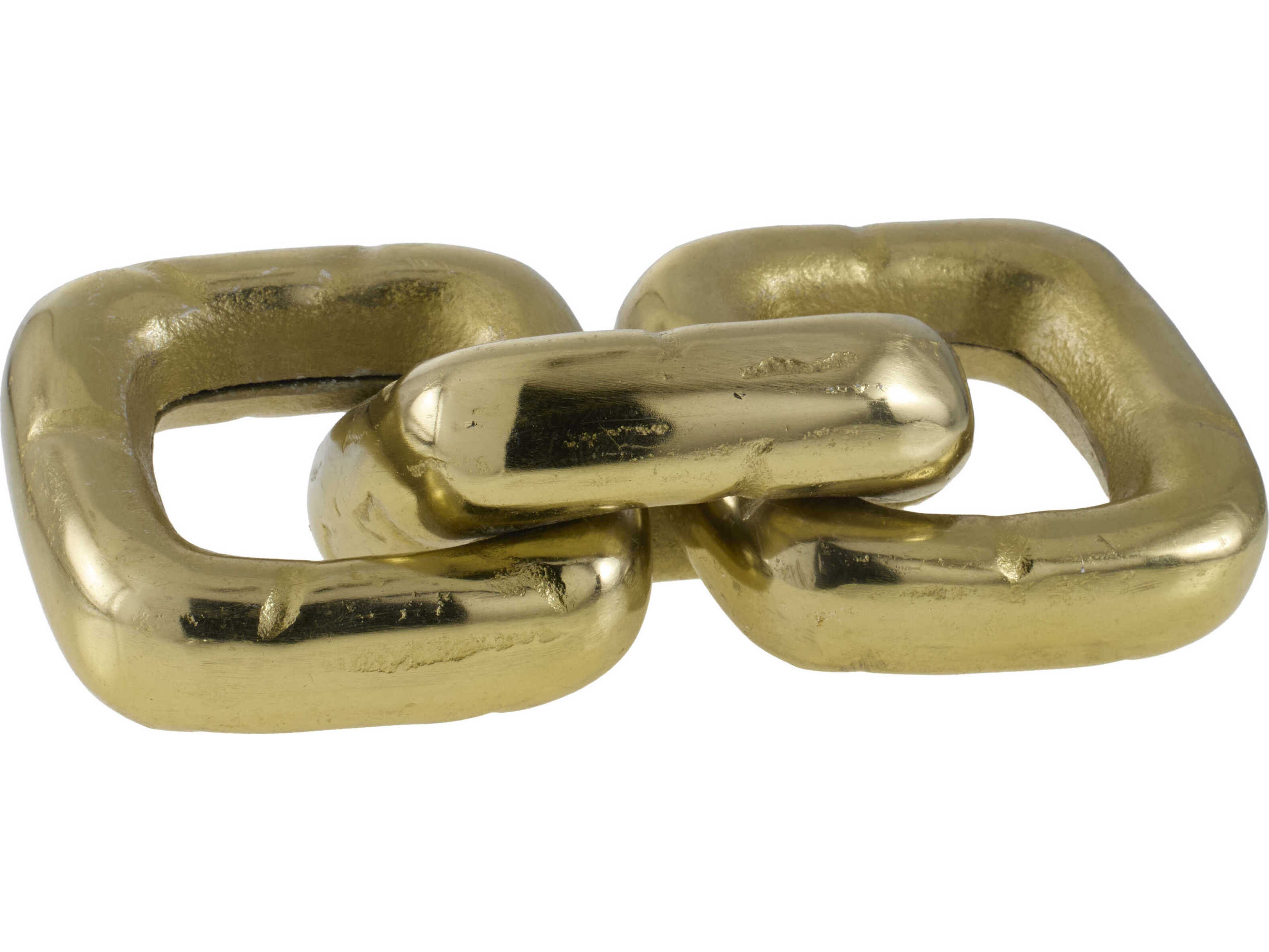 Surya Sherman Metallic Brass Sculpture