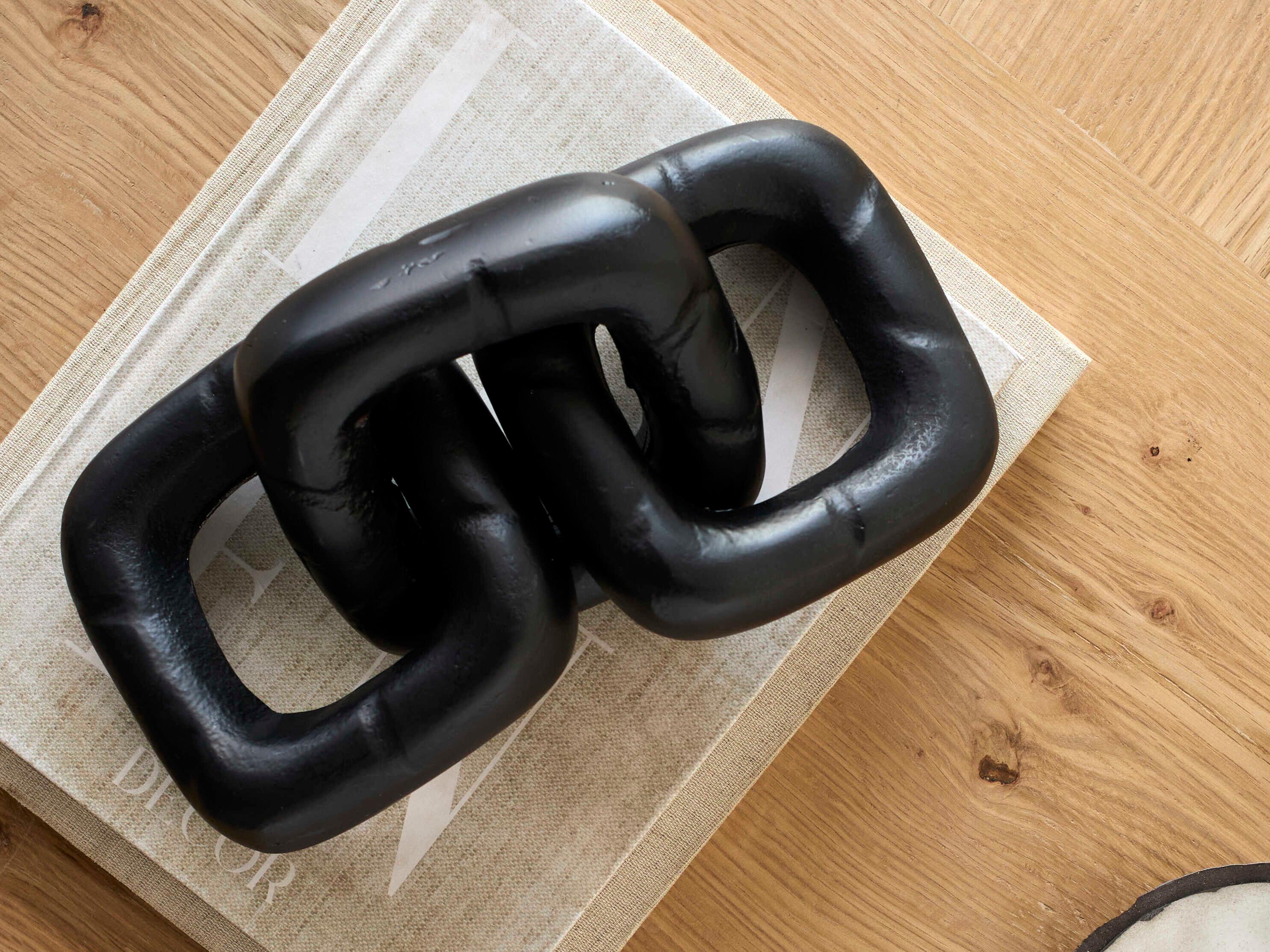 Surya Sherman Black Sculpture