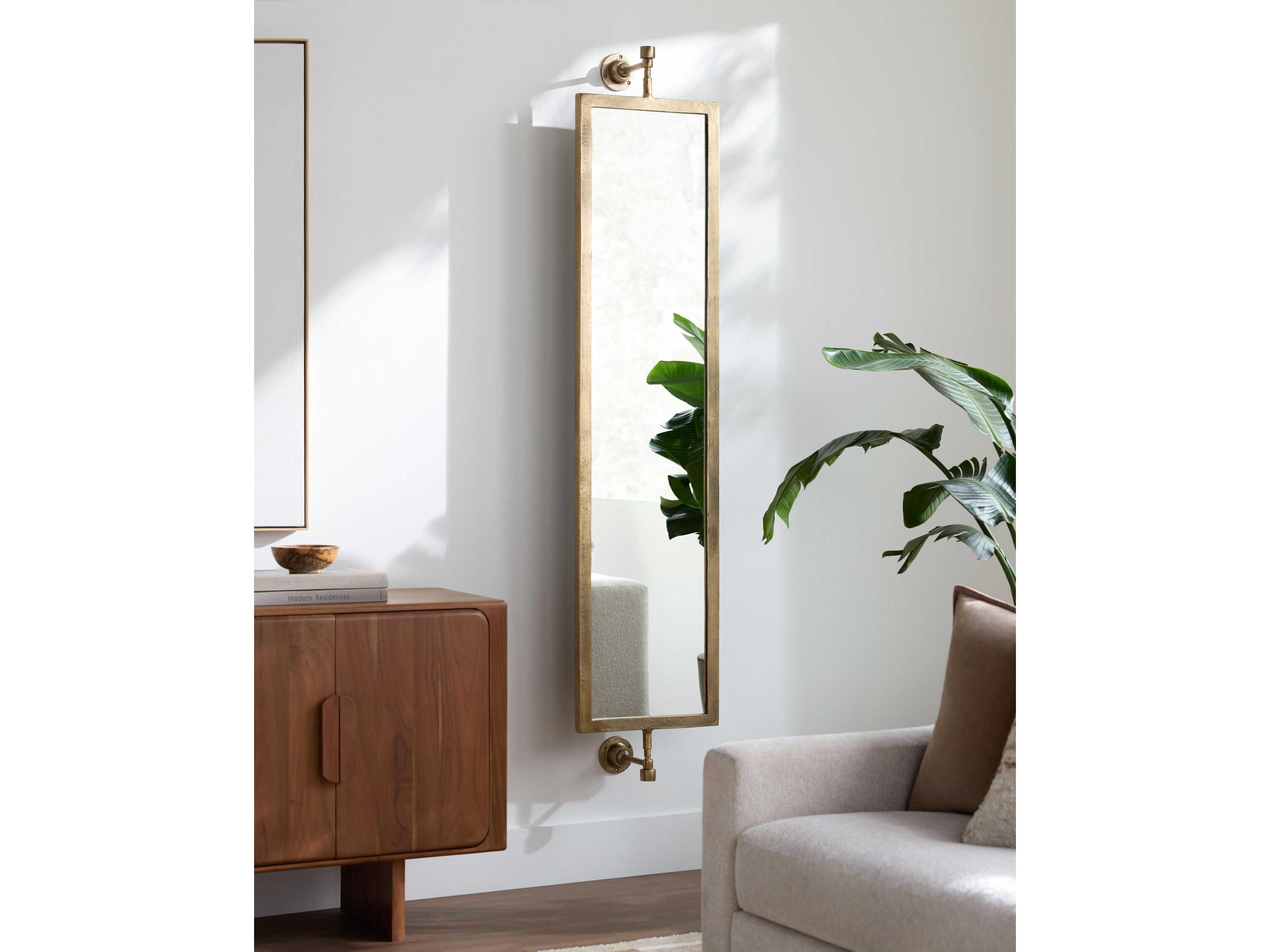 Surya Emmeline Gold Wall Mirror
