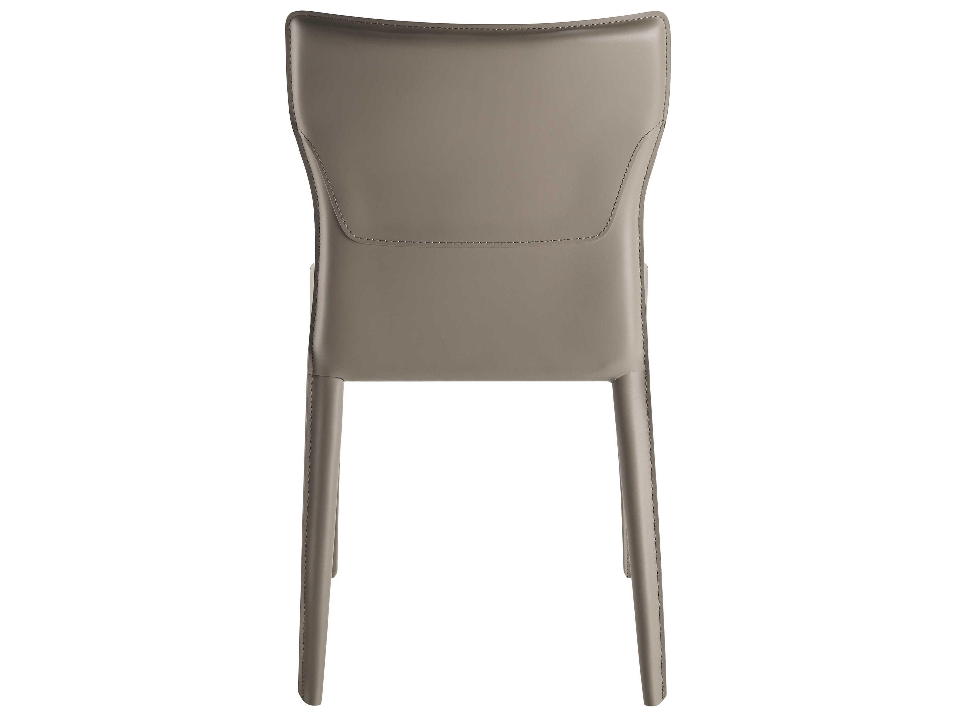 Surya Eric Brown Armless Dining Chair Set of 2