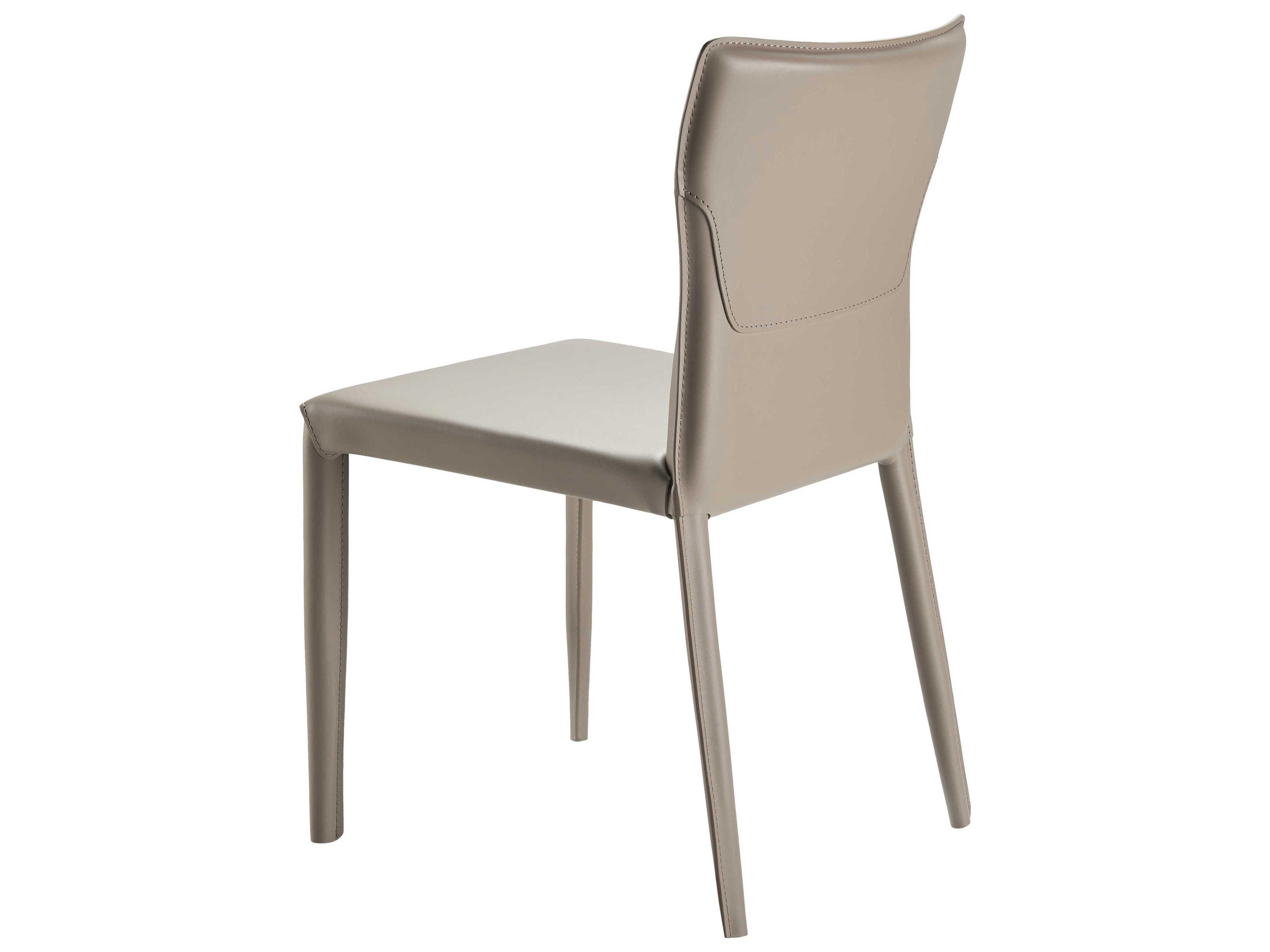 Surya Eric Brown Armless Dining Chair Set of 2