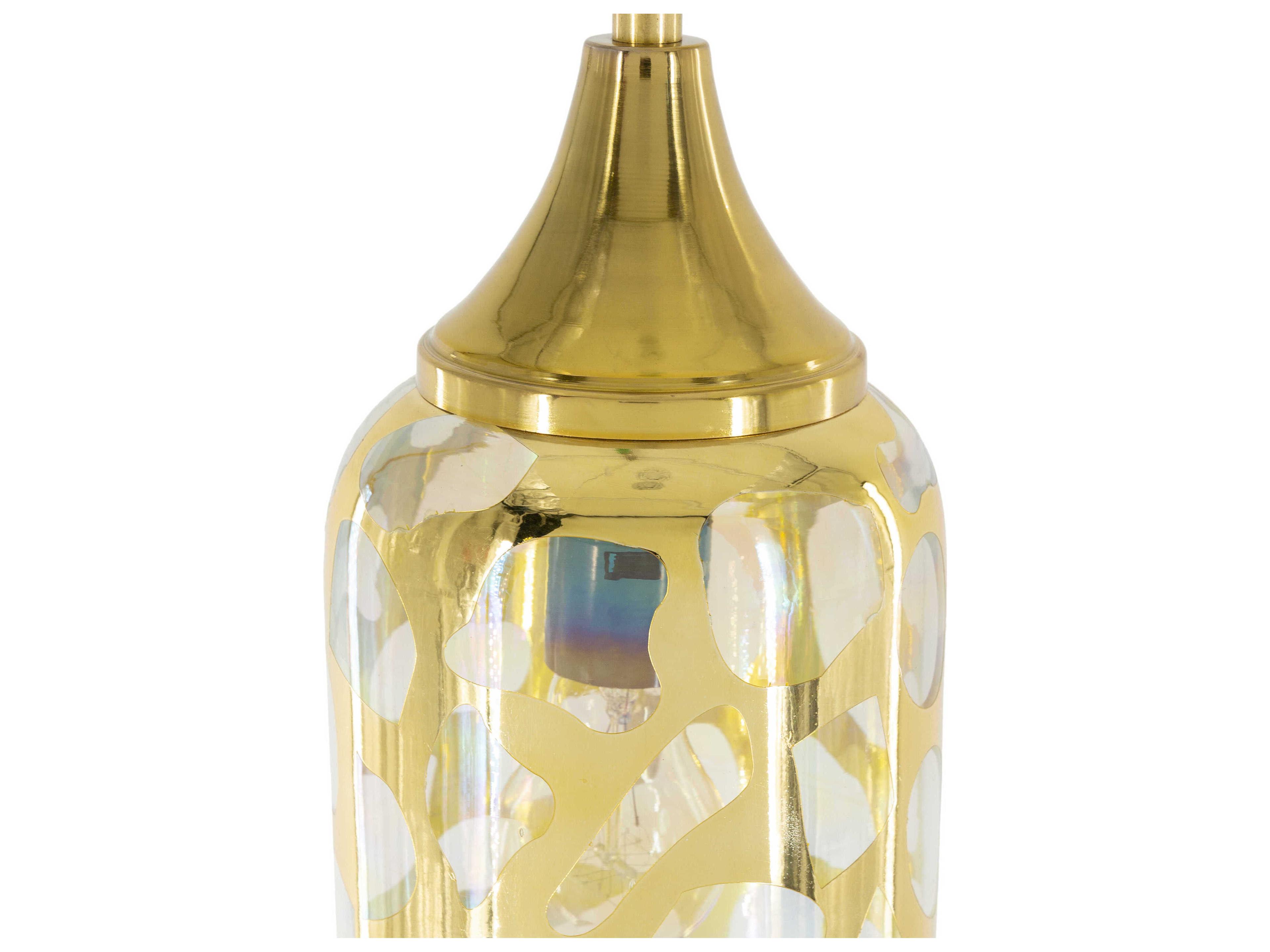 Surya Ellerman 1-Light Gold Mini Pendant