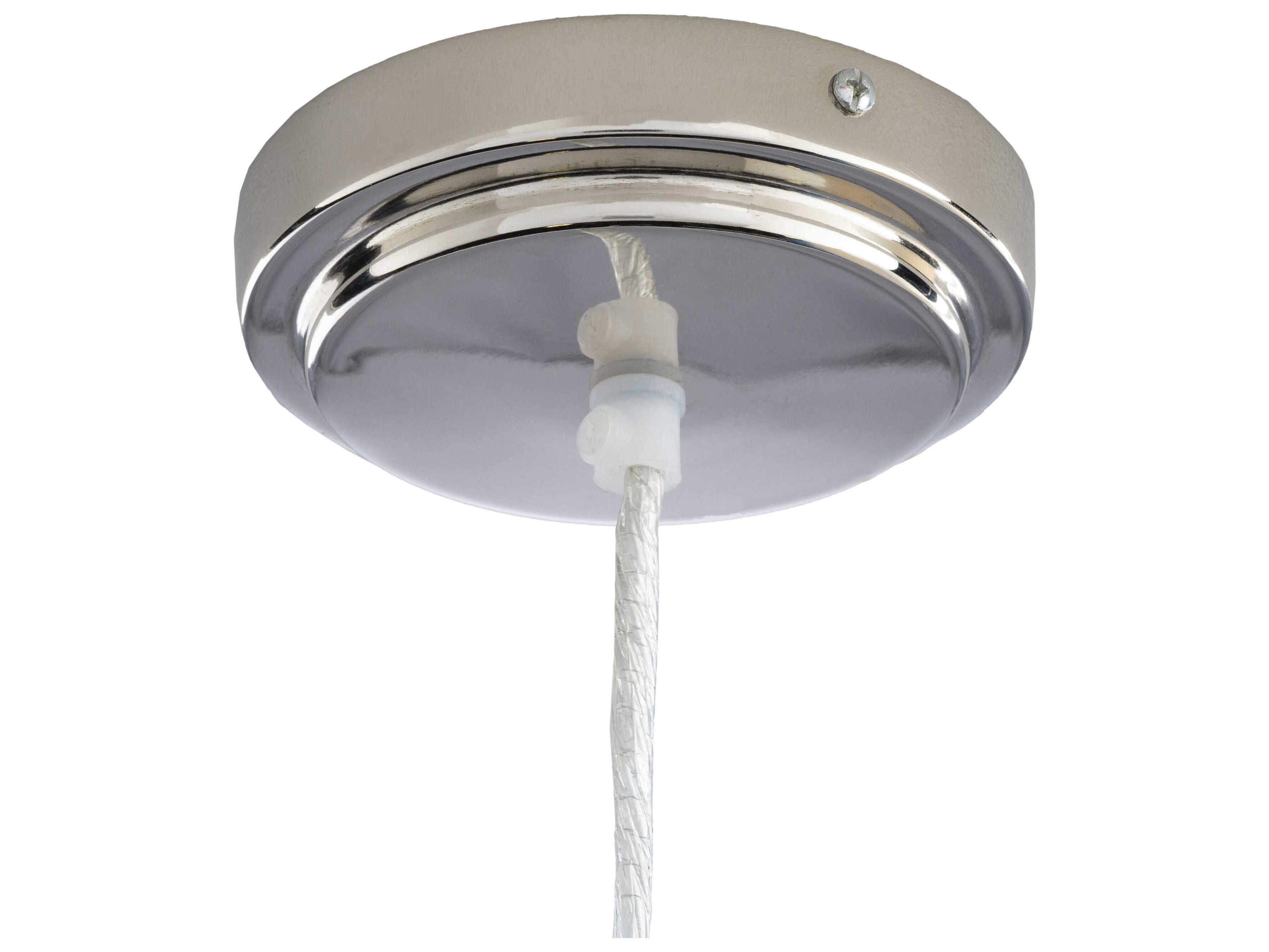 Surya Elisa 1-Light White Gold Pendant