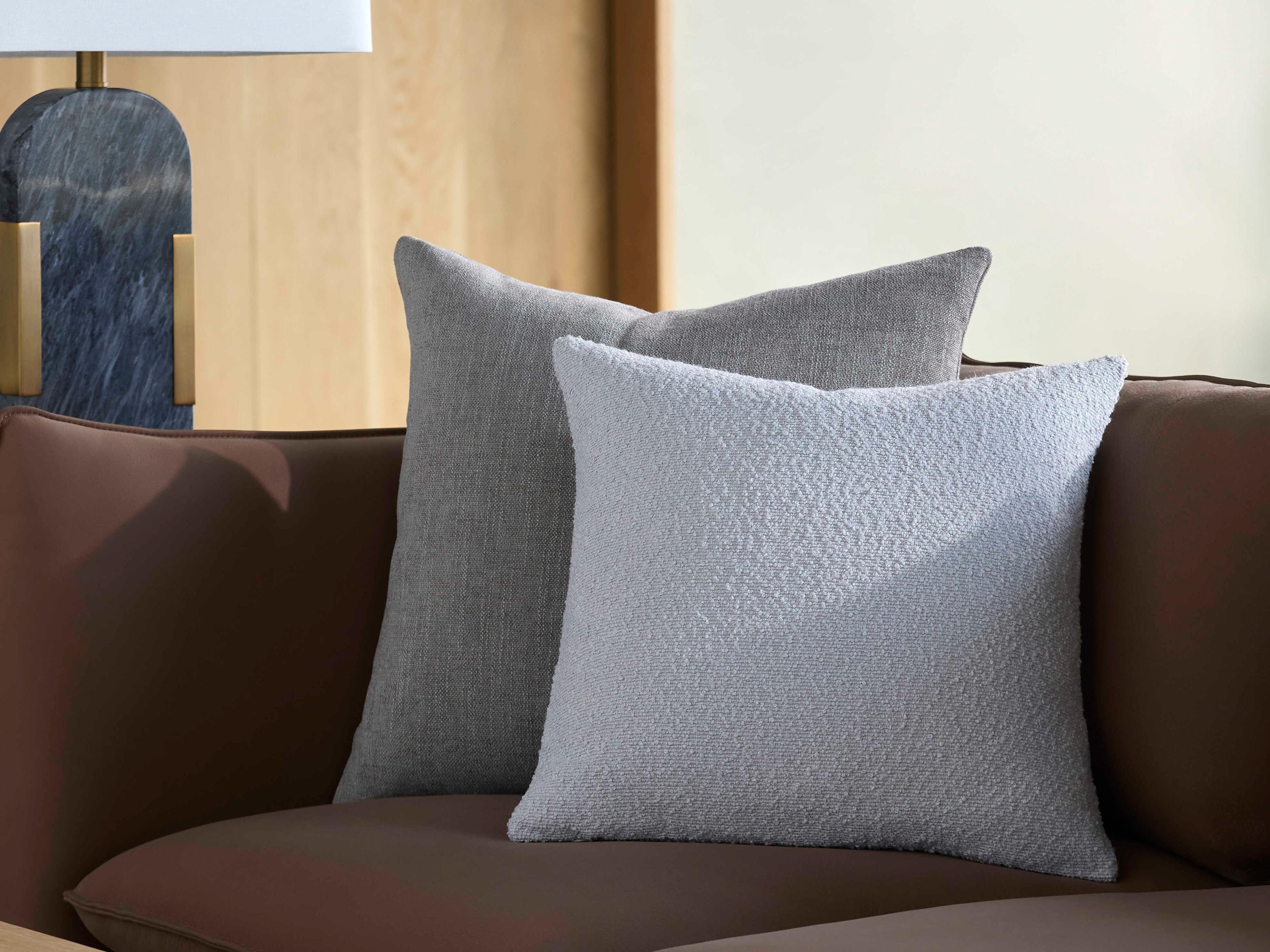 Surya Eesha Light Gray Pillow