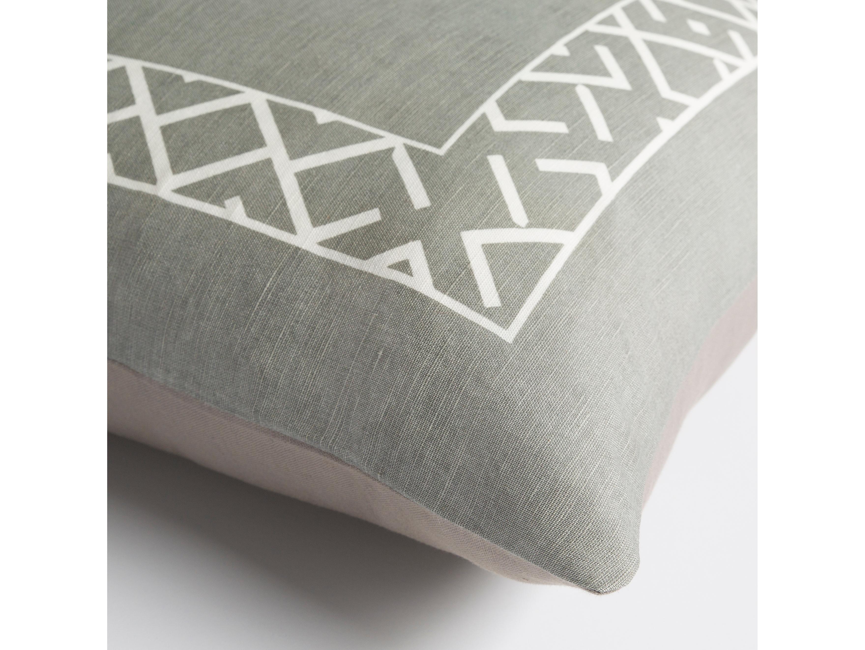 Surya Ethiopia Gray Pillow
