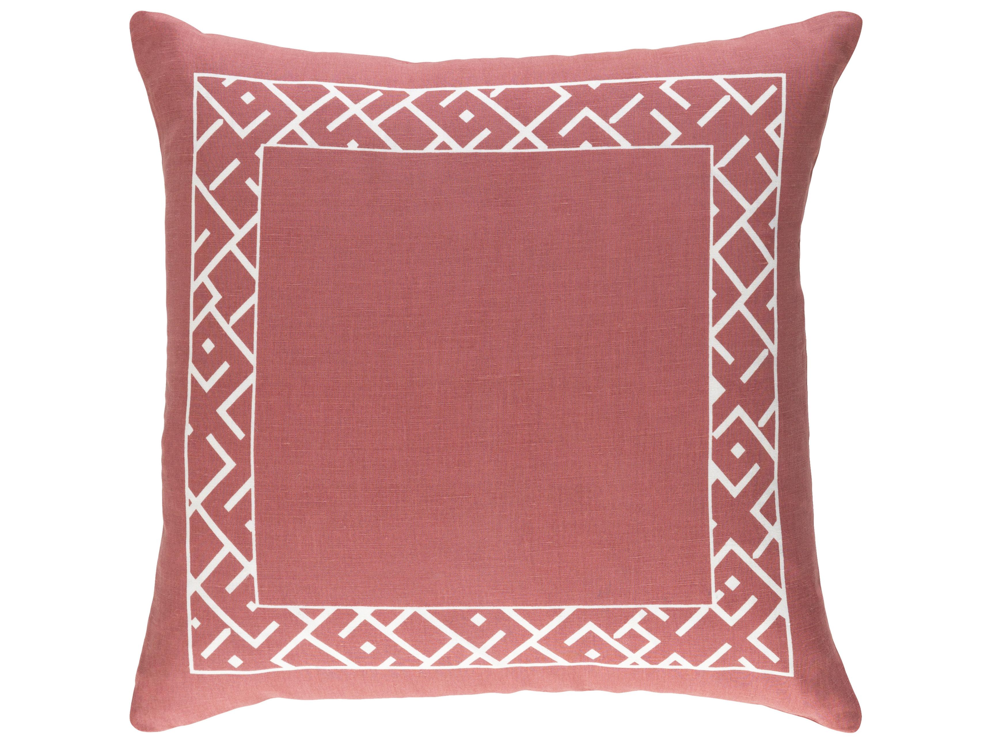 Surya Ethiopia Rust Pillow