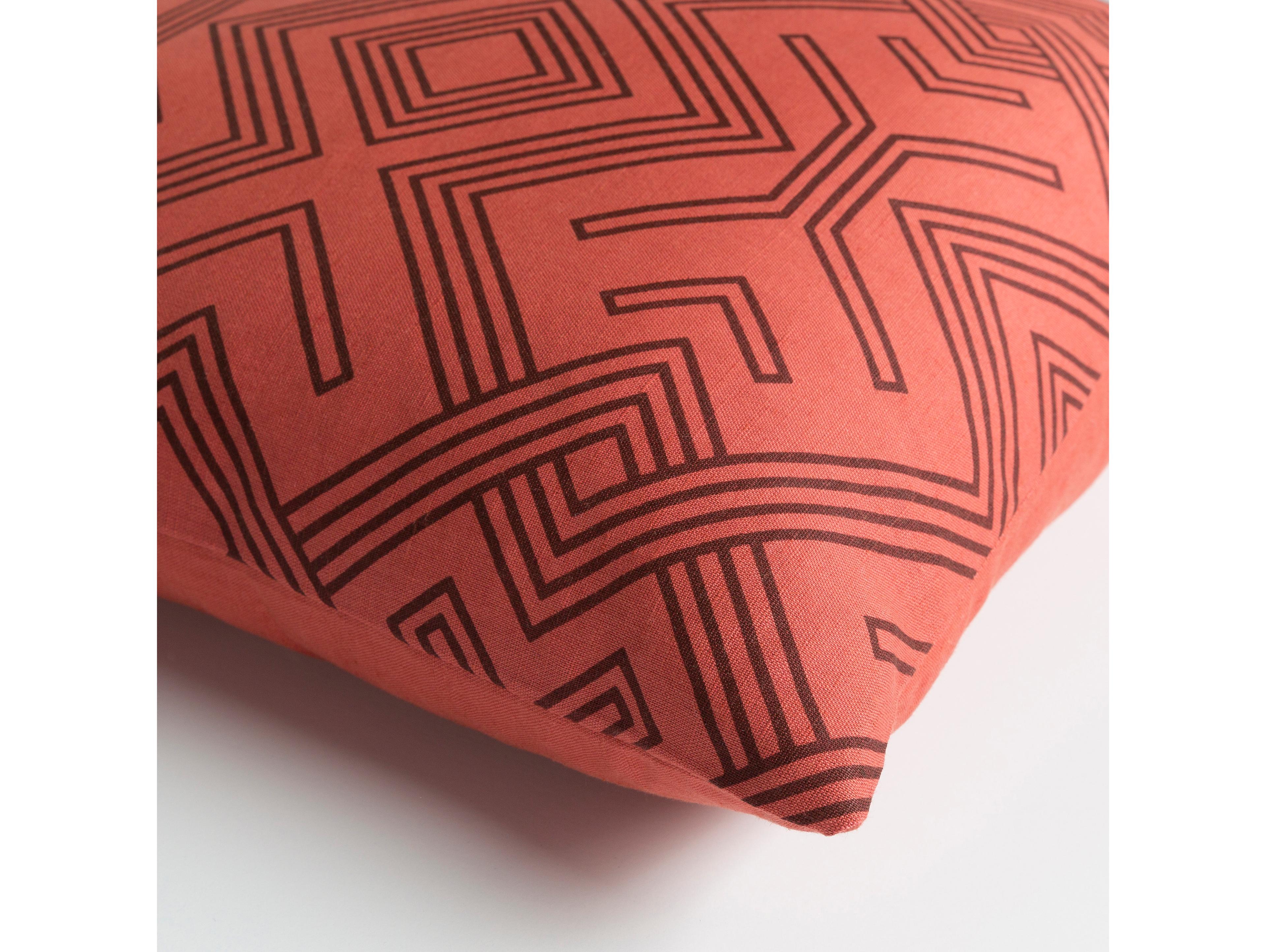 Surya Ethiopia Red Pillow