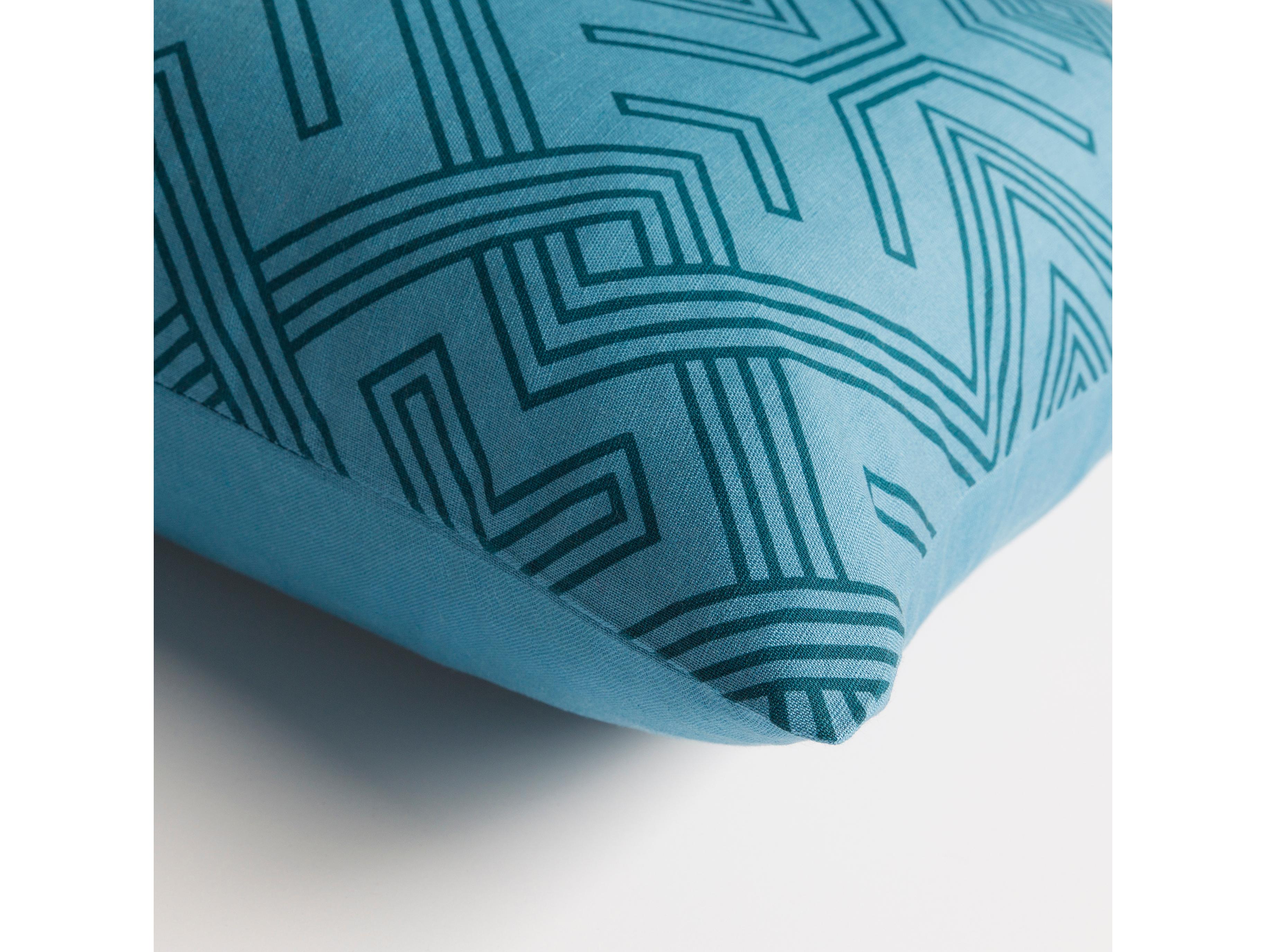 Surya Ethiopia Blue Pillow