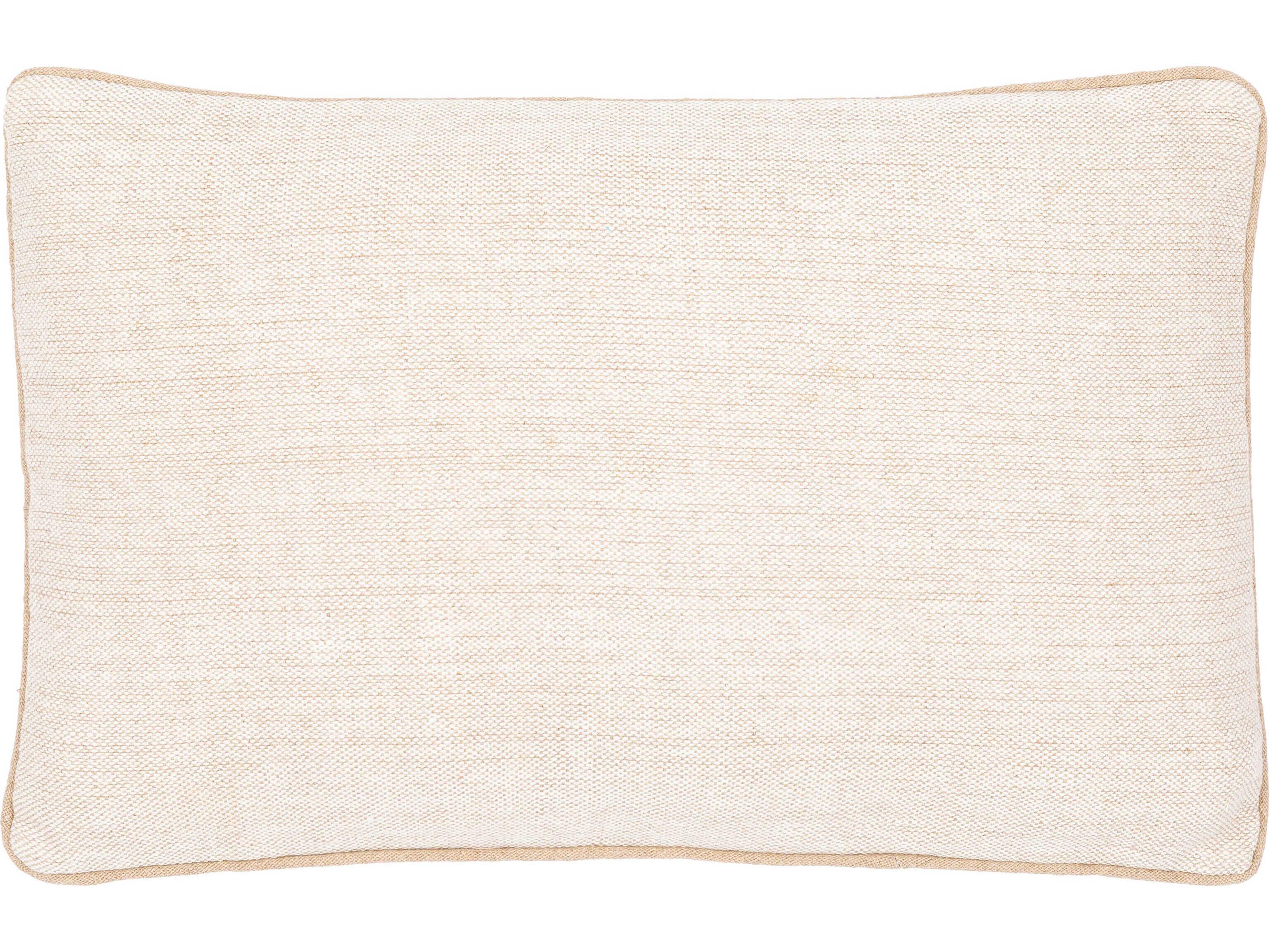 Surya Betty Cream / Tan Pillow