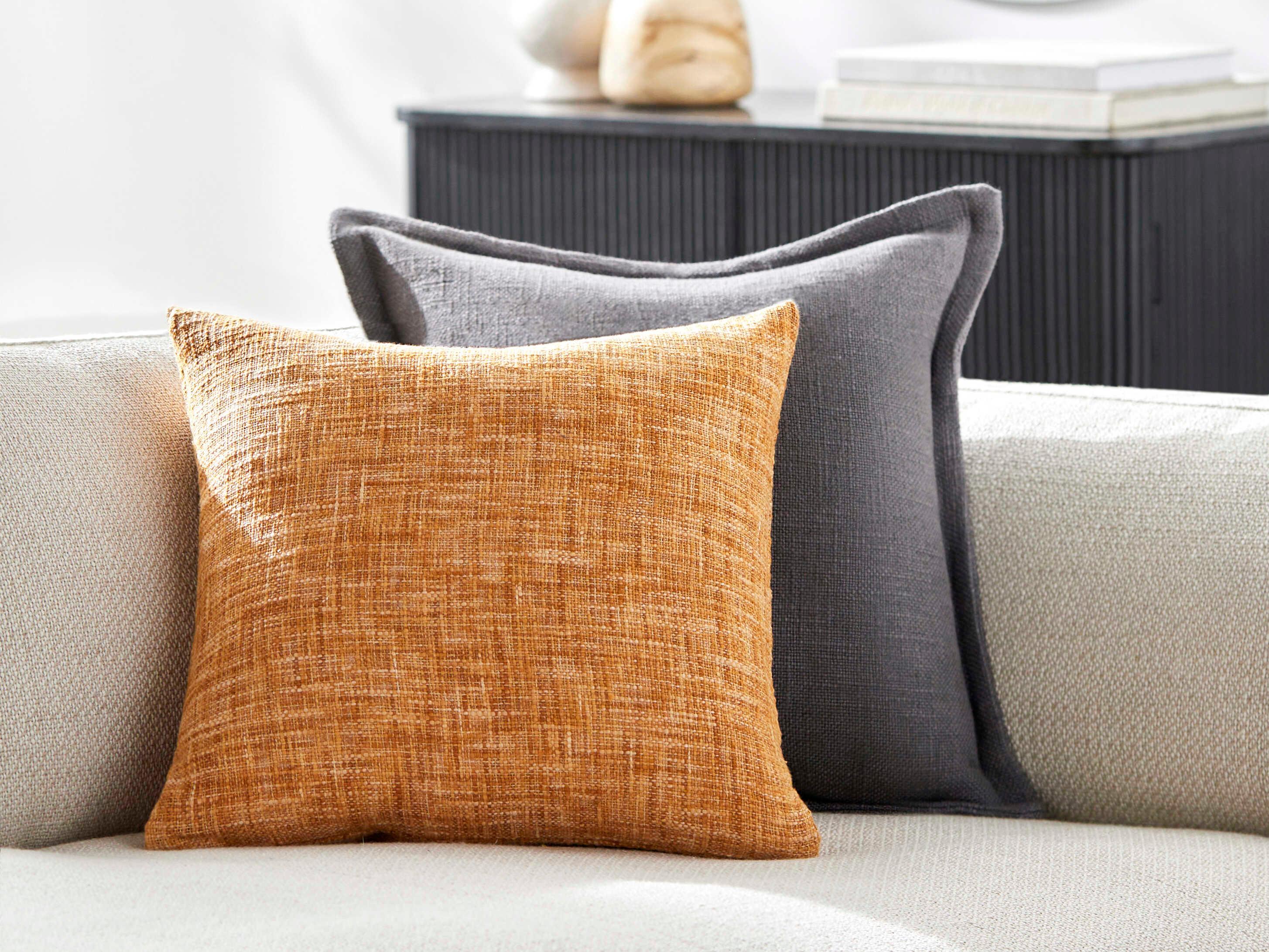 Surya Ezequiel Camel Pillow