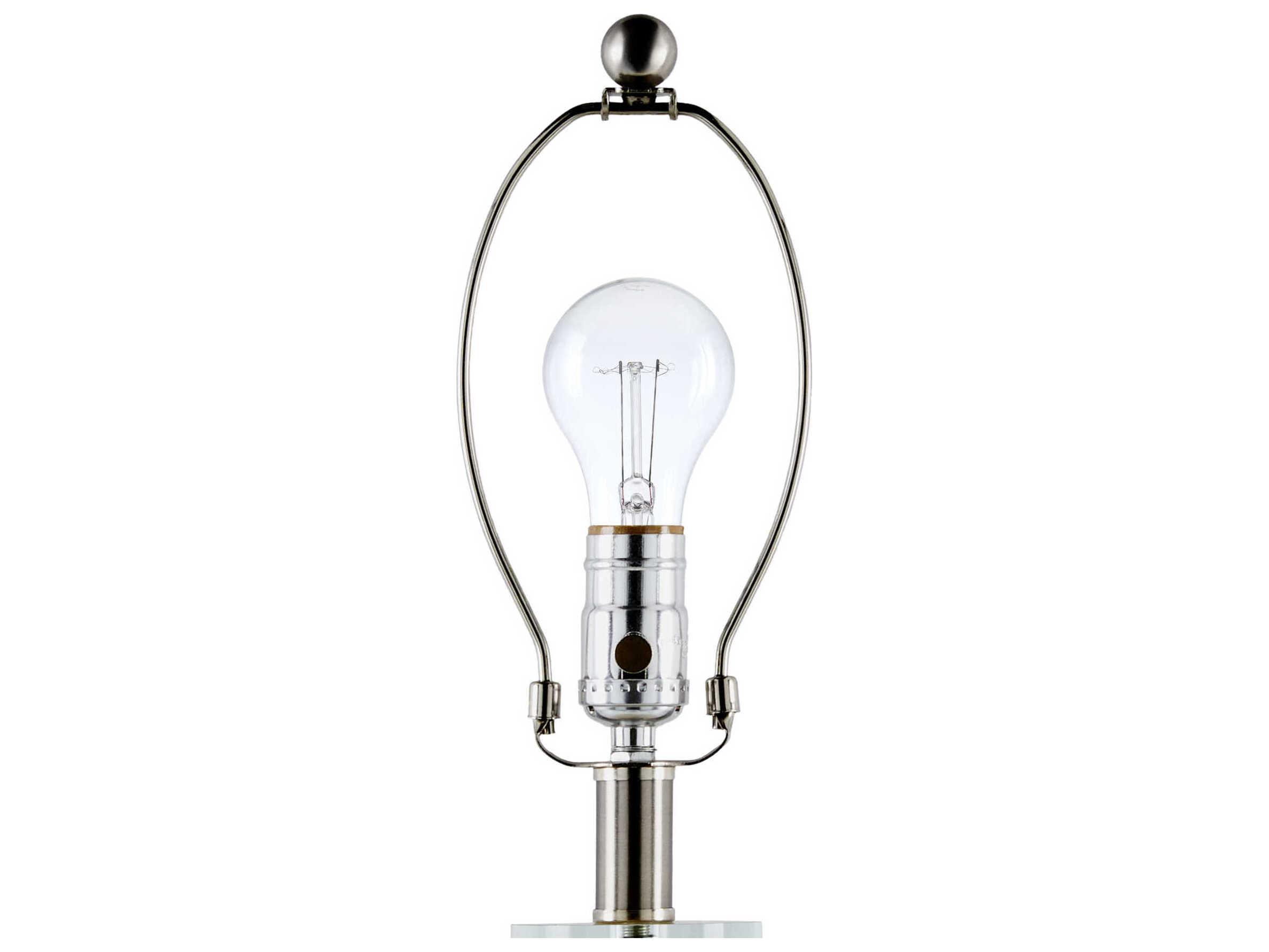 Surya Falaise Cream White Linen Off Table Lamp