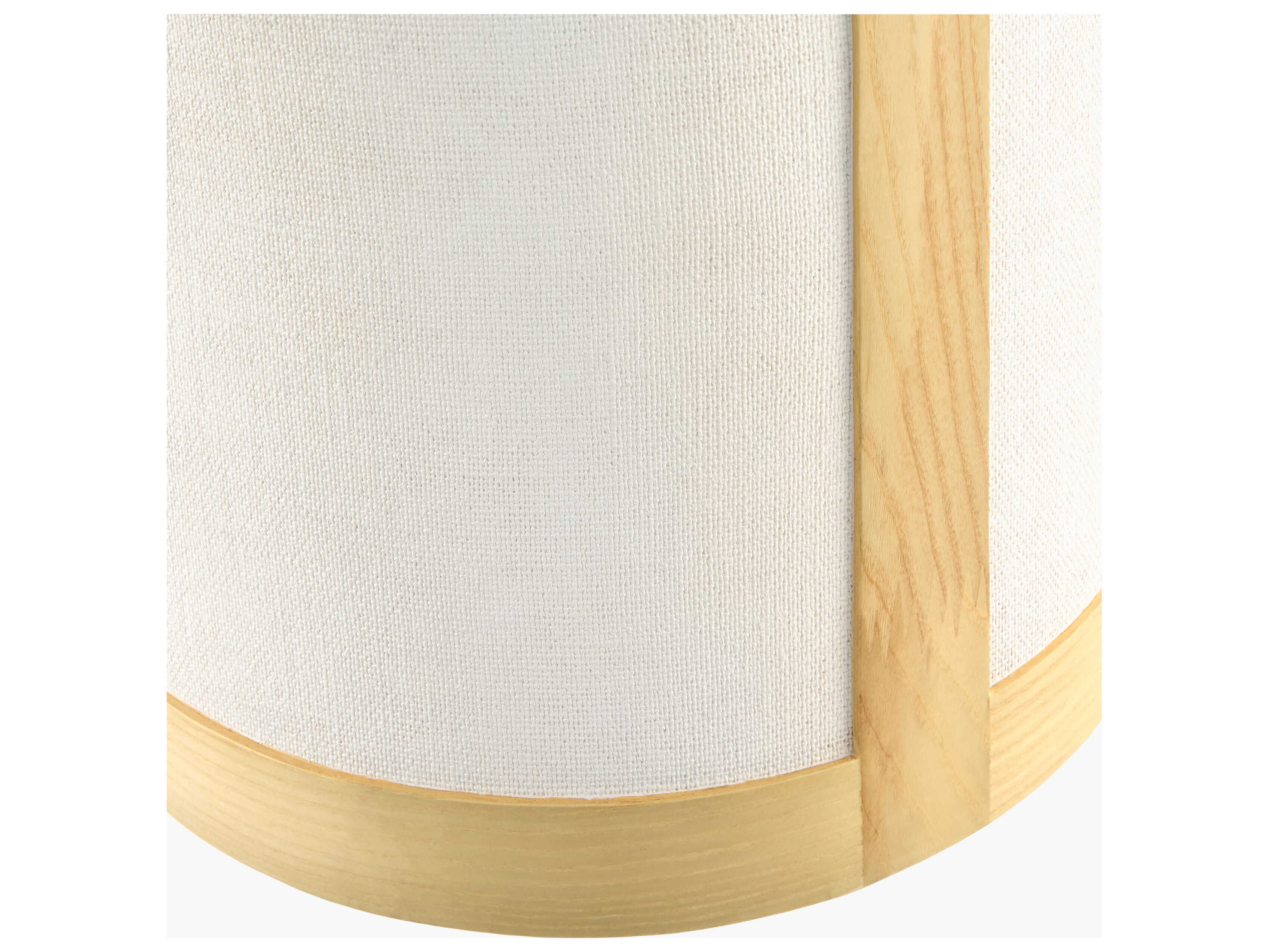 Surya Faron Round Resin Cream Brown End Table