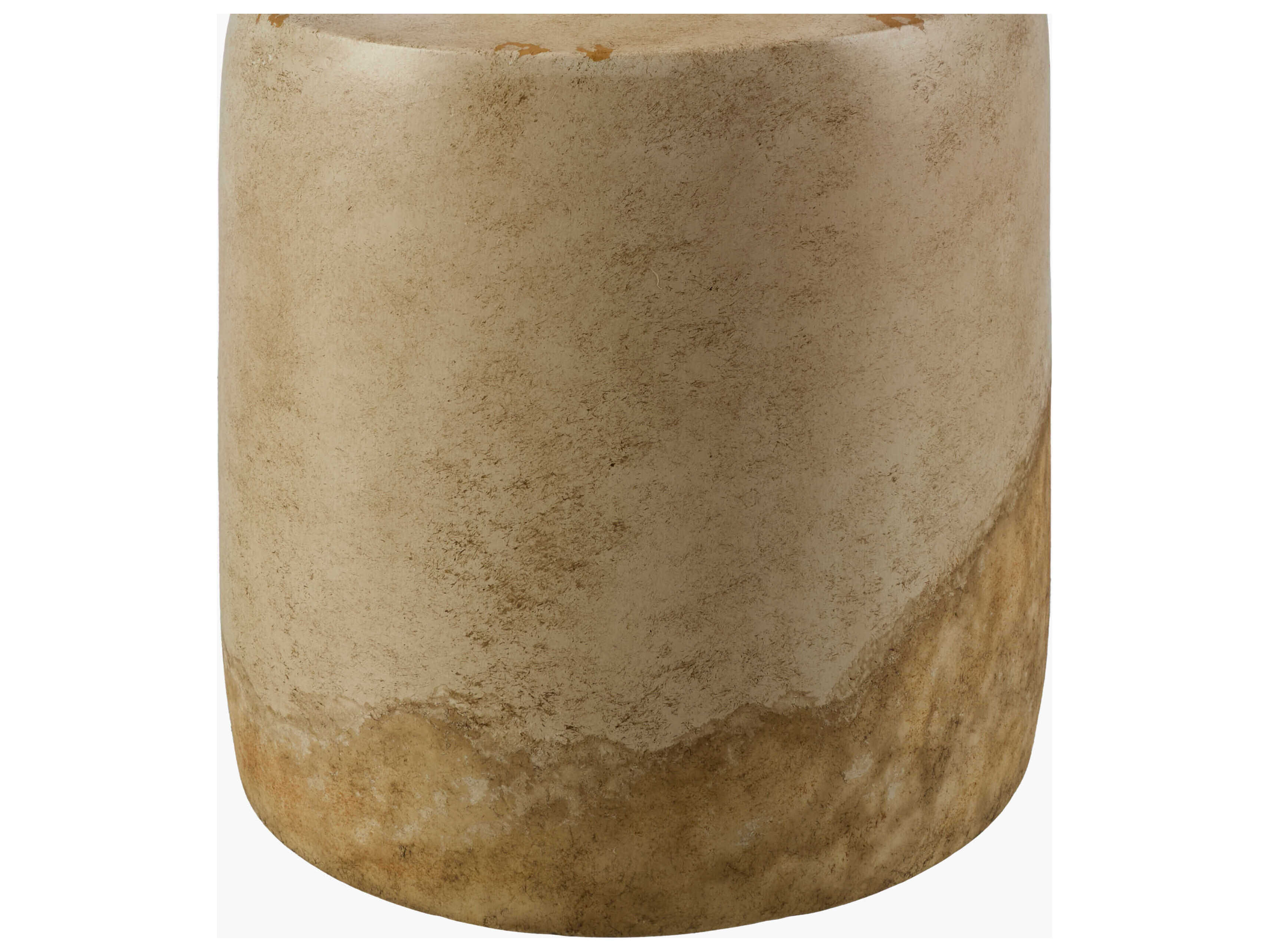Surya Furbara Khaki White Linen Brown Buffet Lamp