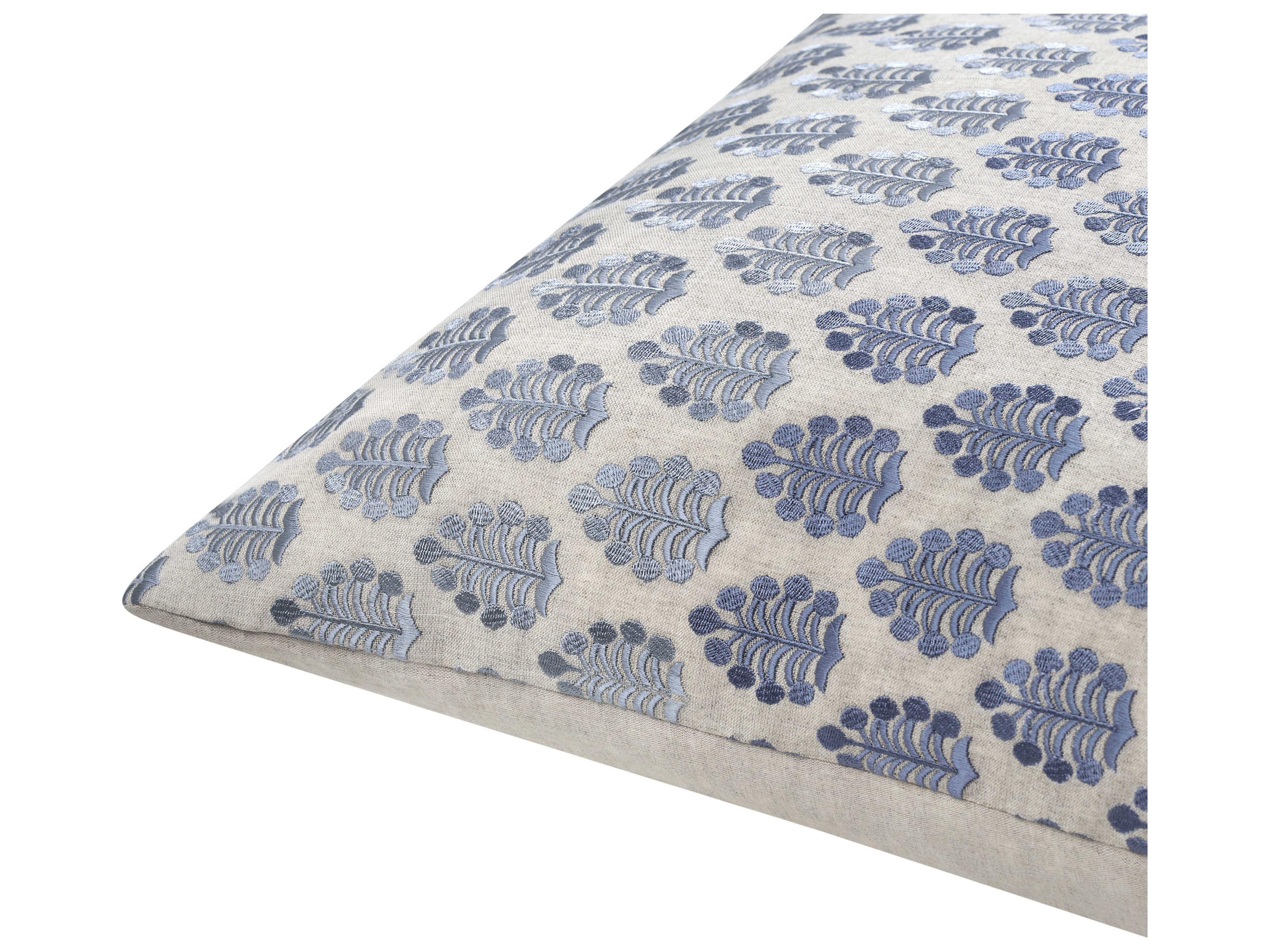 Surya Fabuleuse Light Blue Pillow