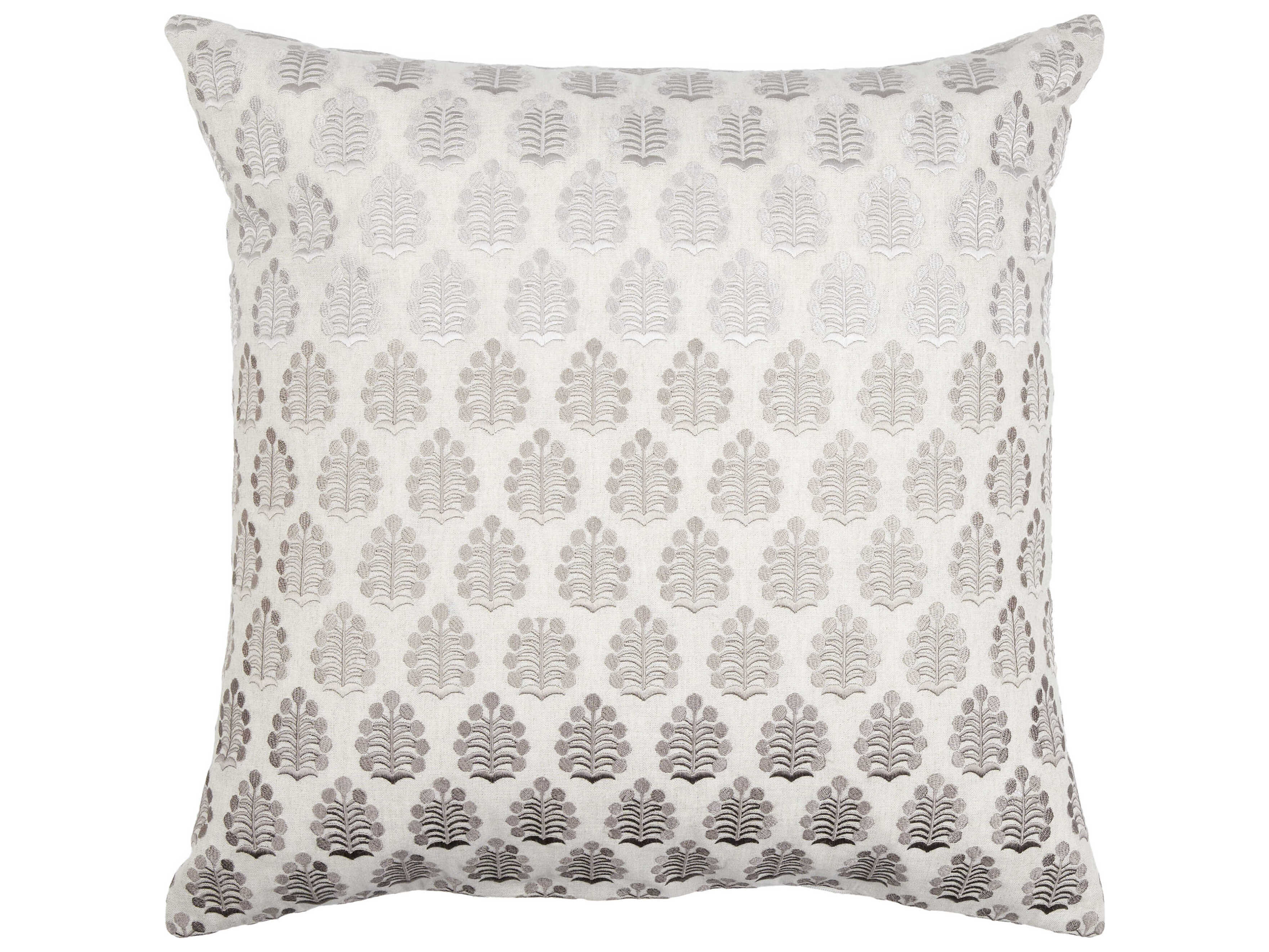 Surya Fabuleuse Light Gray Pillow