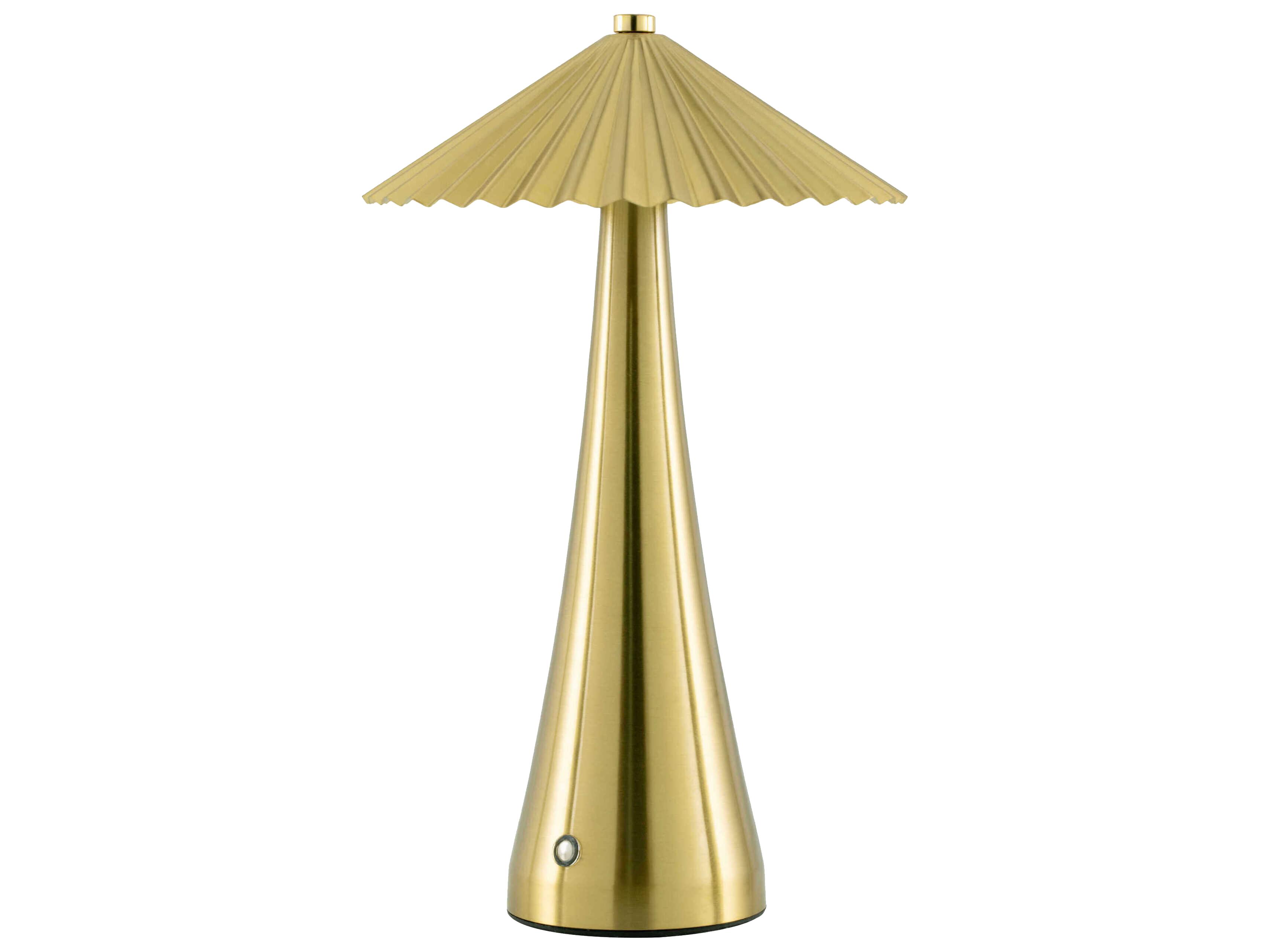Surya Furnas Metallic Brass Table Lamp
