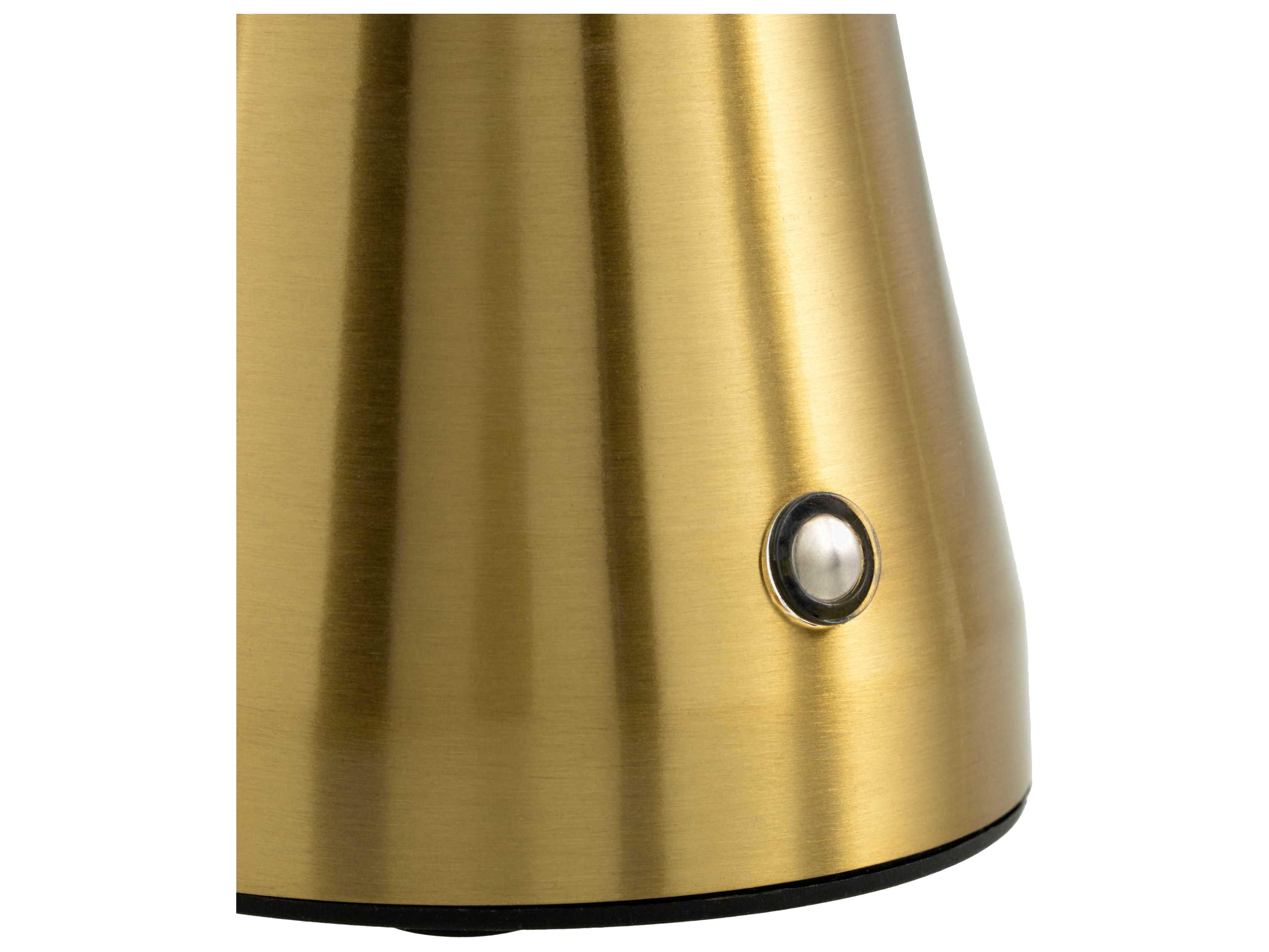 Surya Furnas Metallic Brass Table Lamp