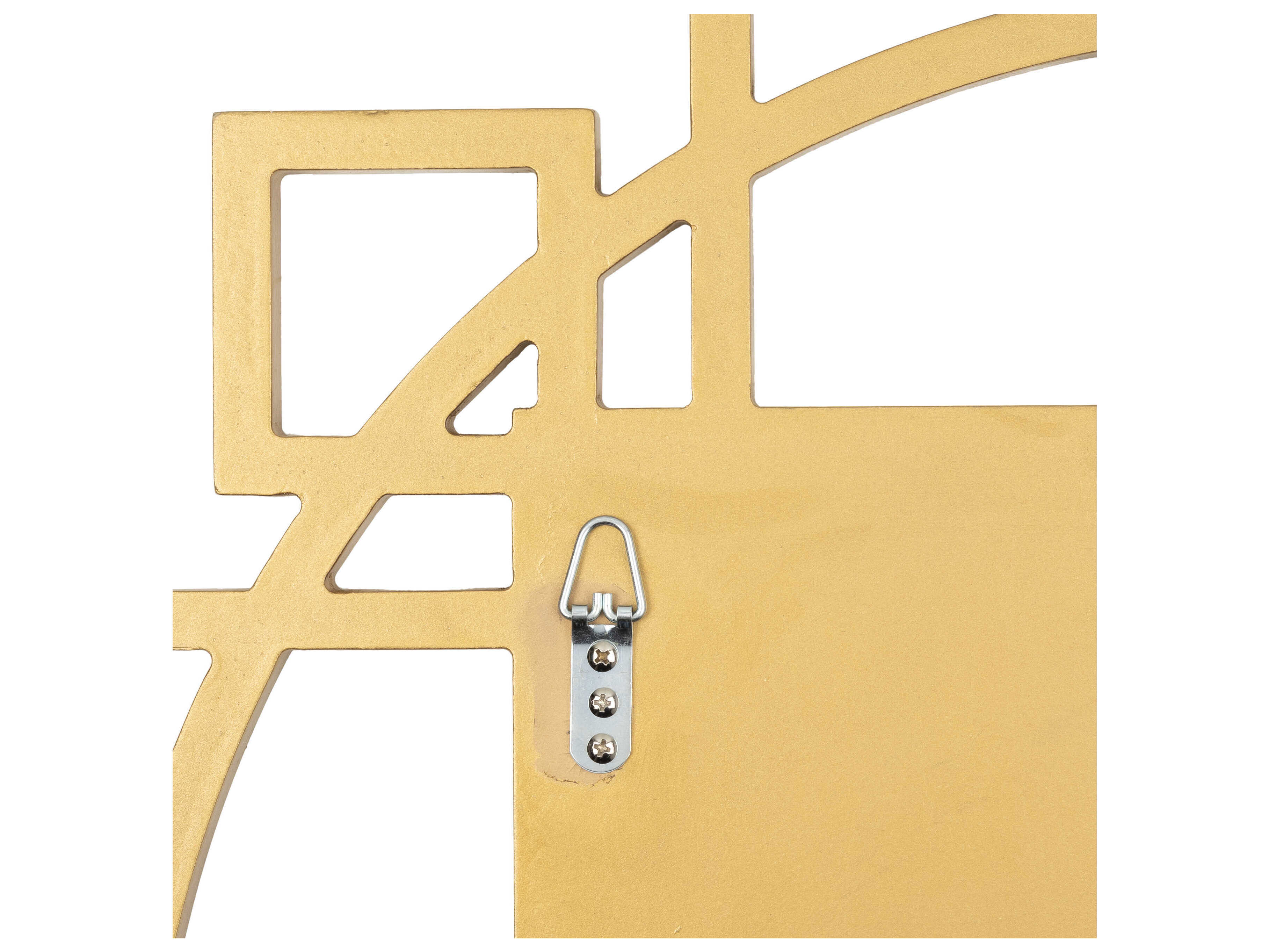 Surya Glasgow Gold Wall Mirror