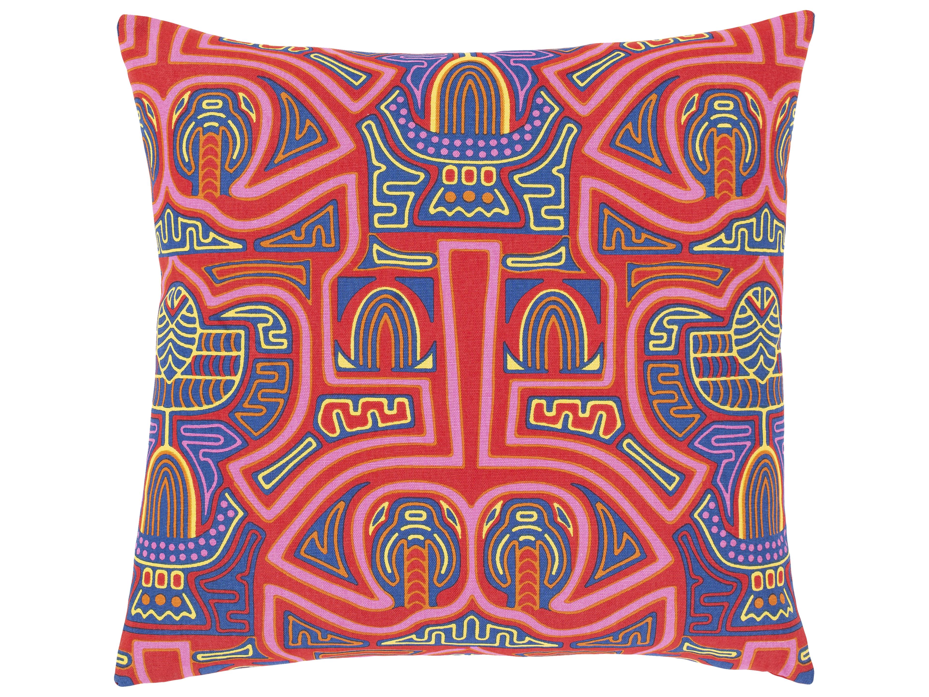 Surya Global Brights Red Pillow