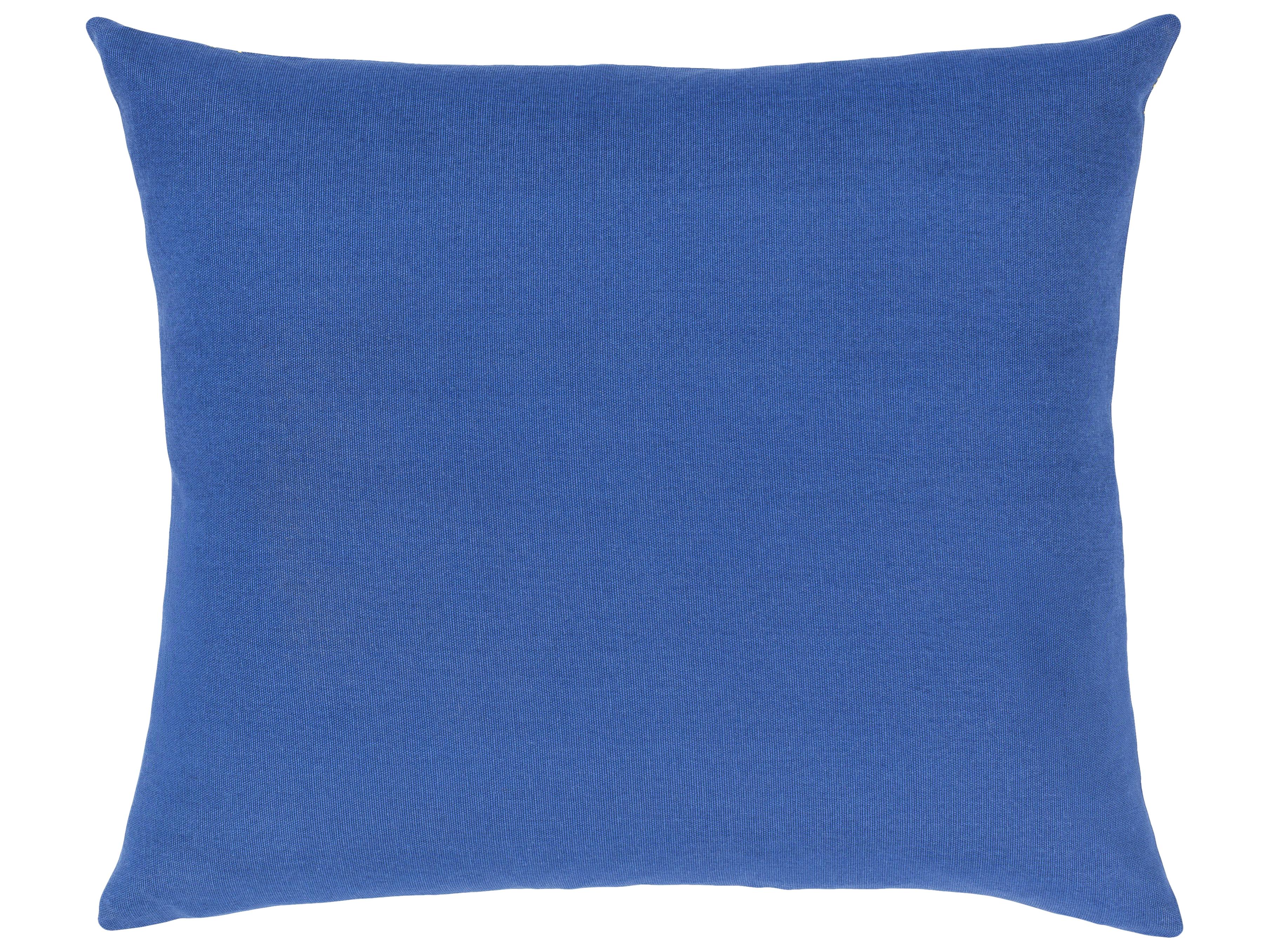 Surya Global Brights Blue Pillow