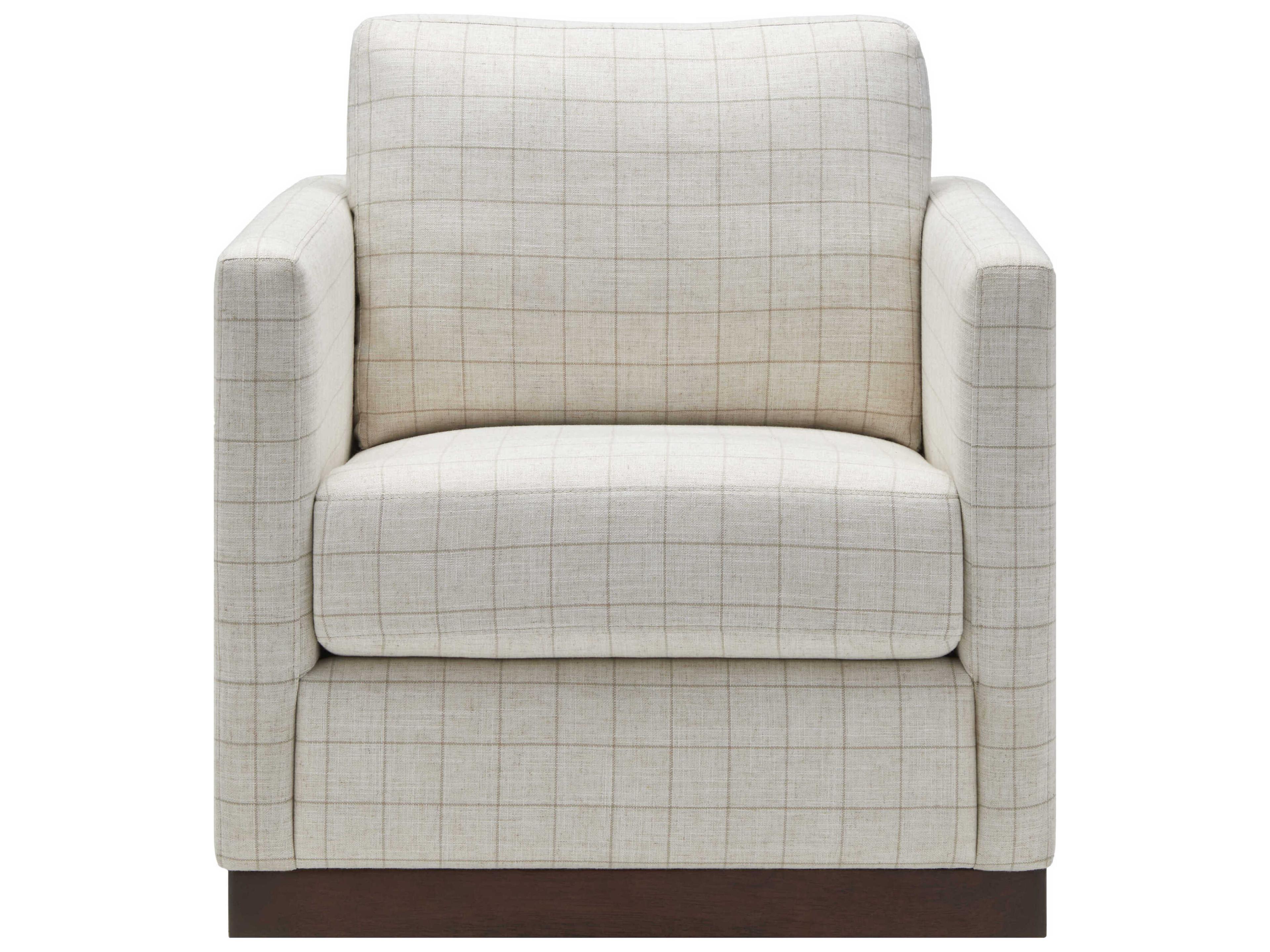 Surya Glendon Swivel Beige Accent Chair