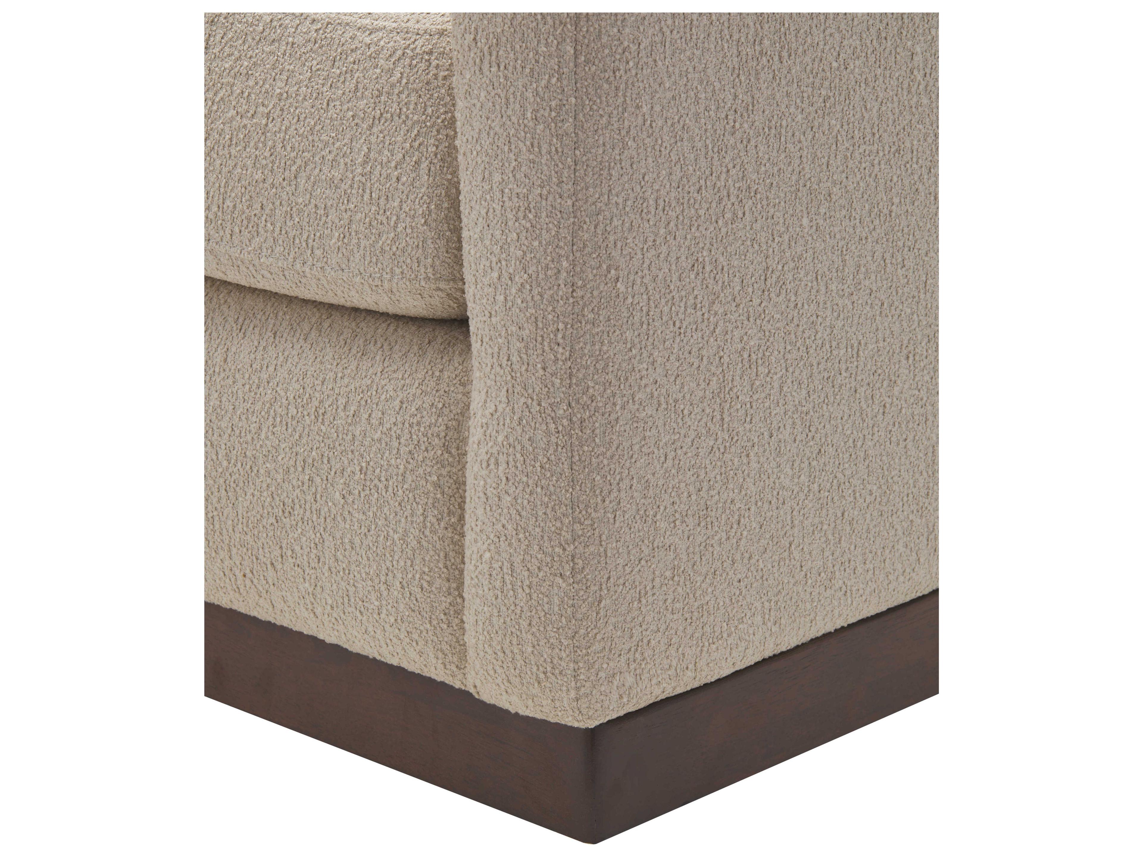 Surya Glendon Swivel Beige Accent Chair