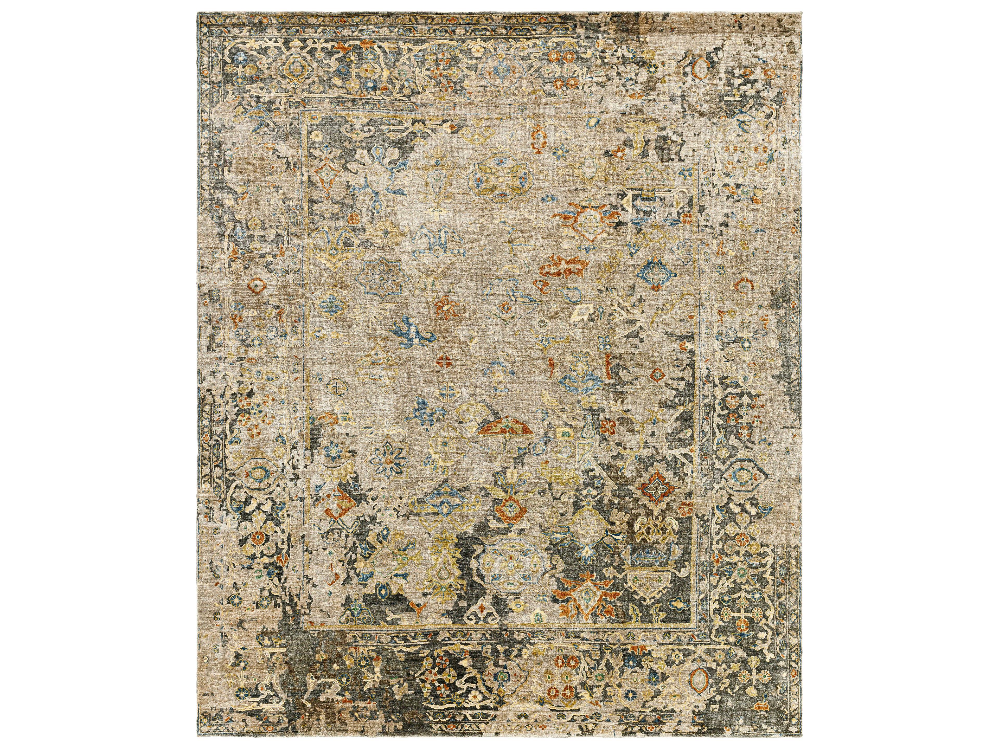 Surya Ghordes Bordered Area Rug