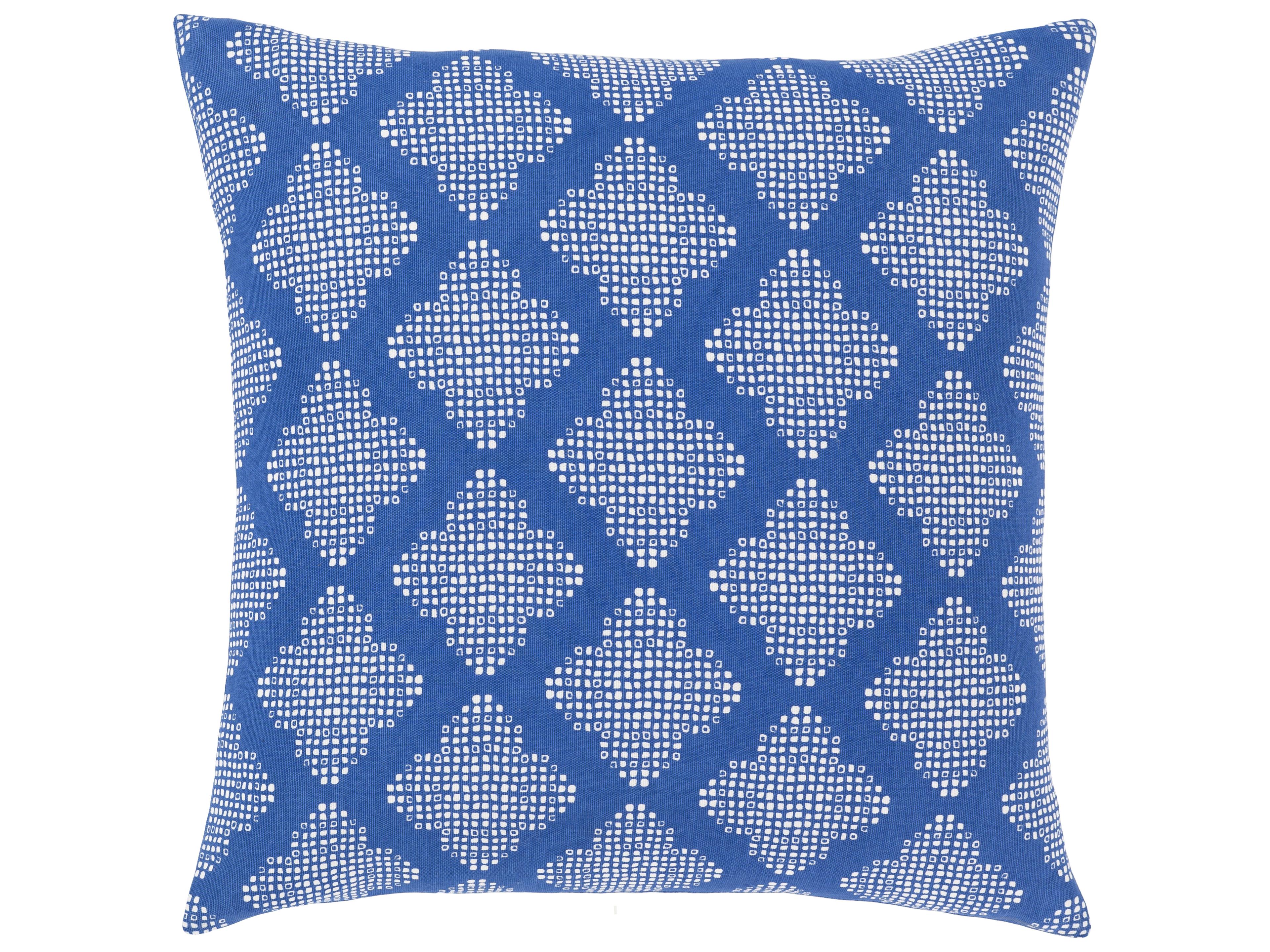 Surya Global Blues Blue Pillow