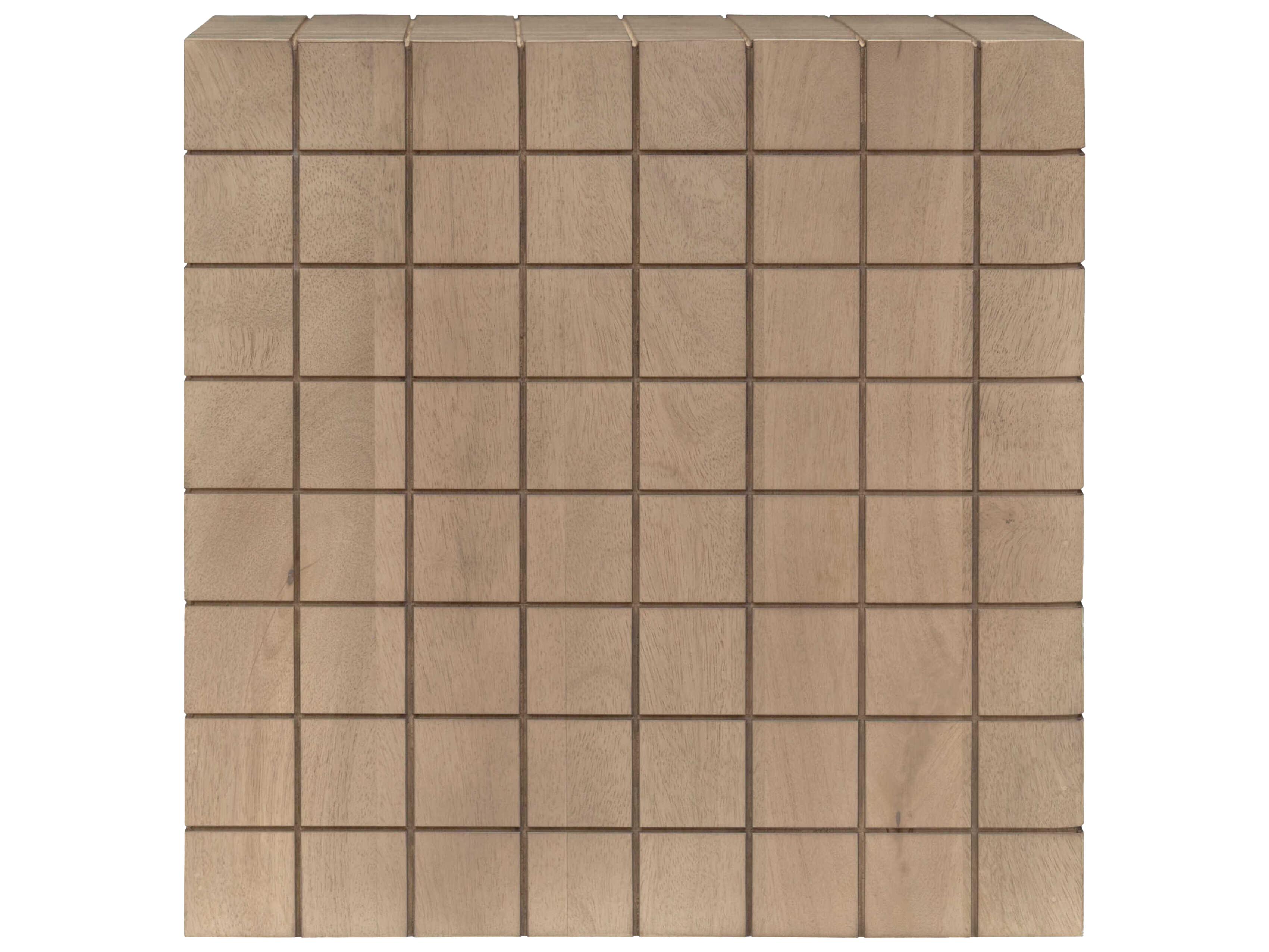 Surya Geldrey Square Wood Beige End Table