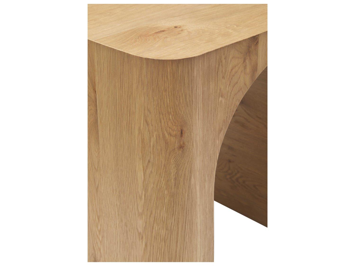 Surya Grayson Rectangular Wood Brown Coffee Table