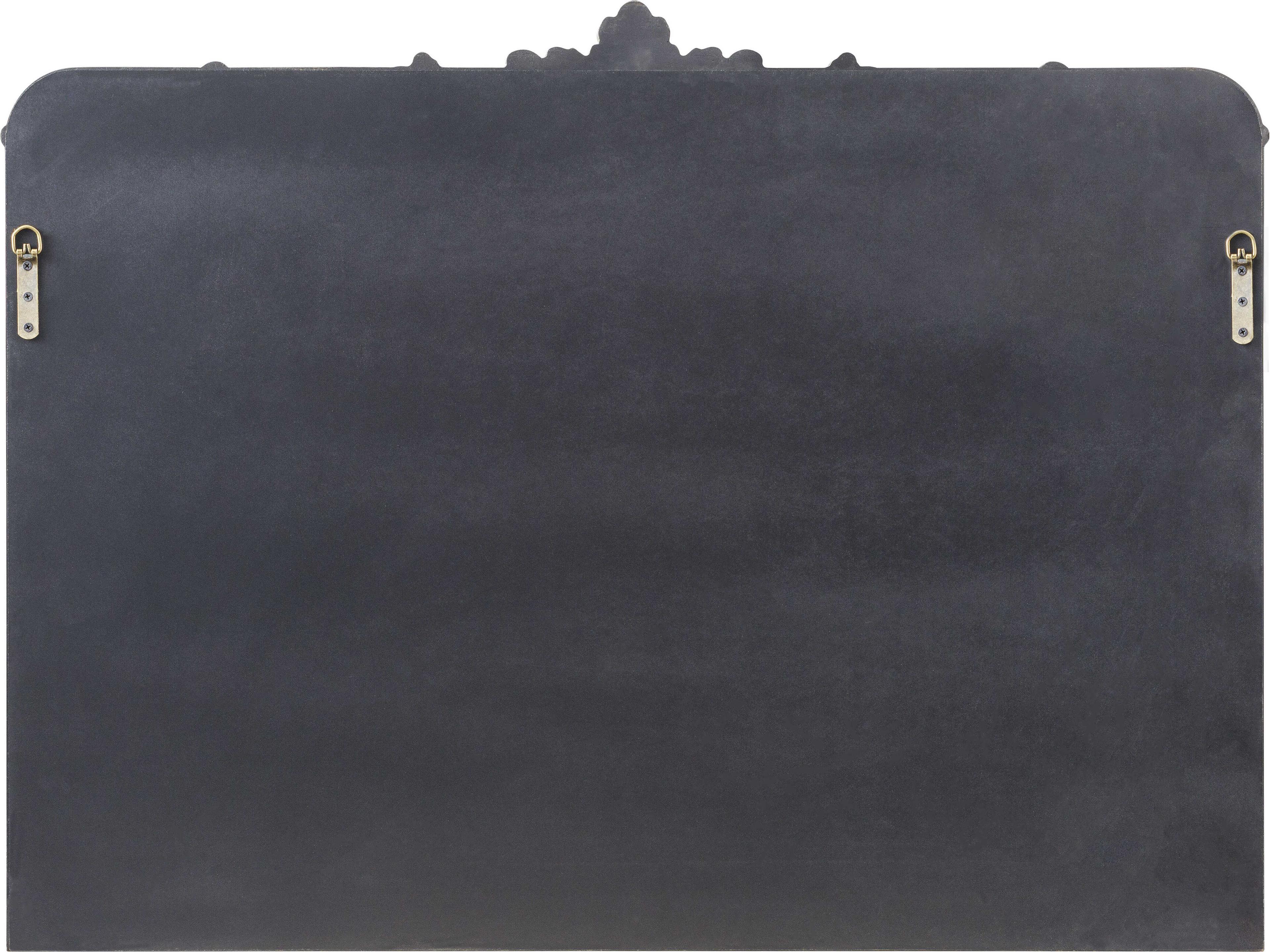 Surya Highclere Metallic Silver Rectangular Wall Mirror