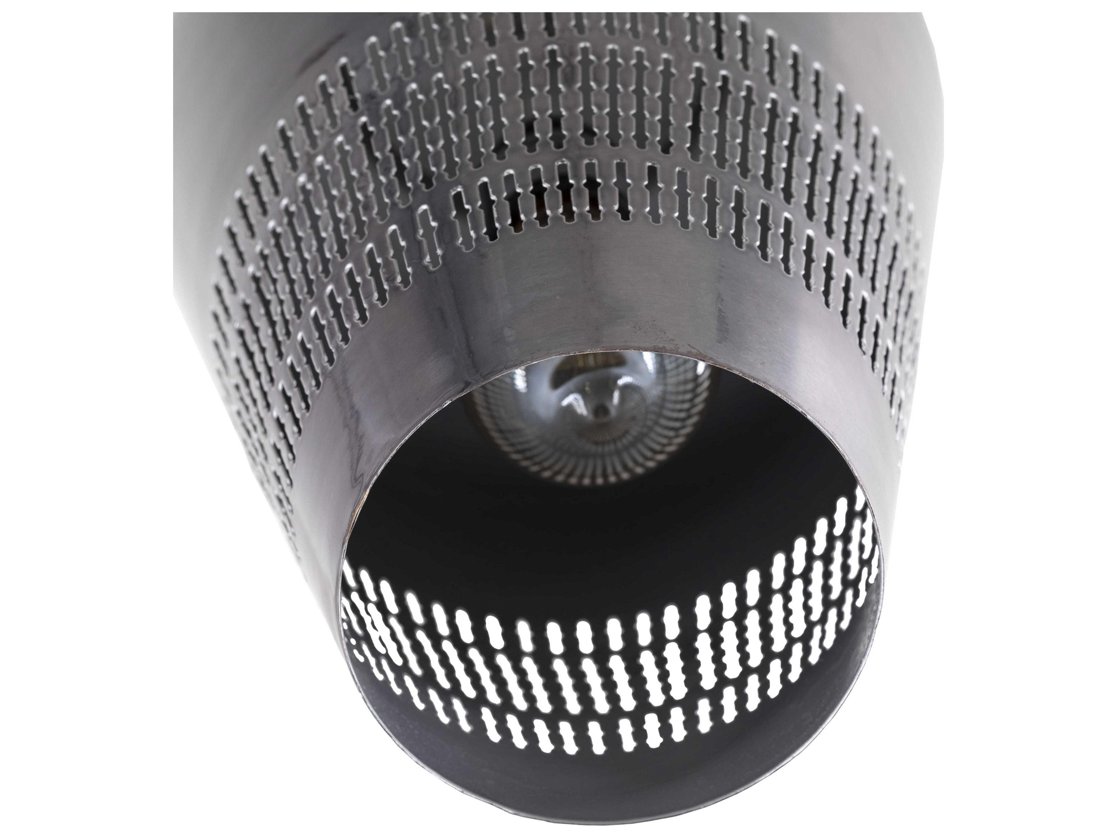 Surya Henrik 1-Light Black Mini Pendant