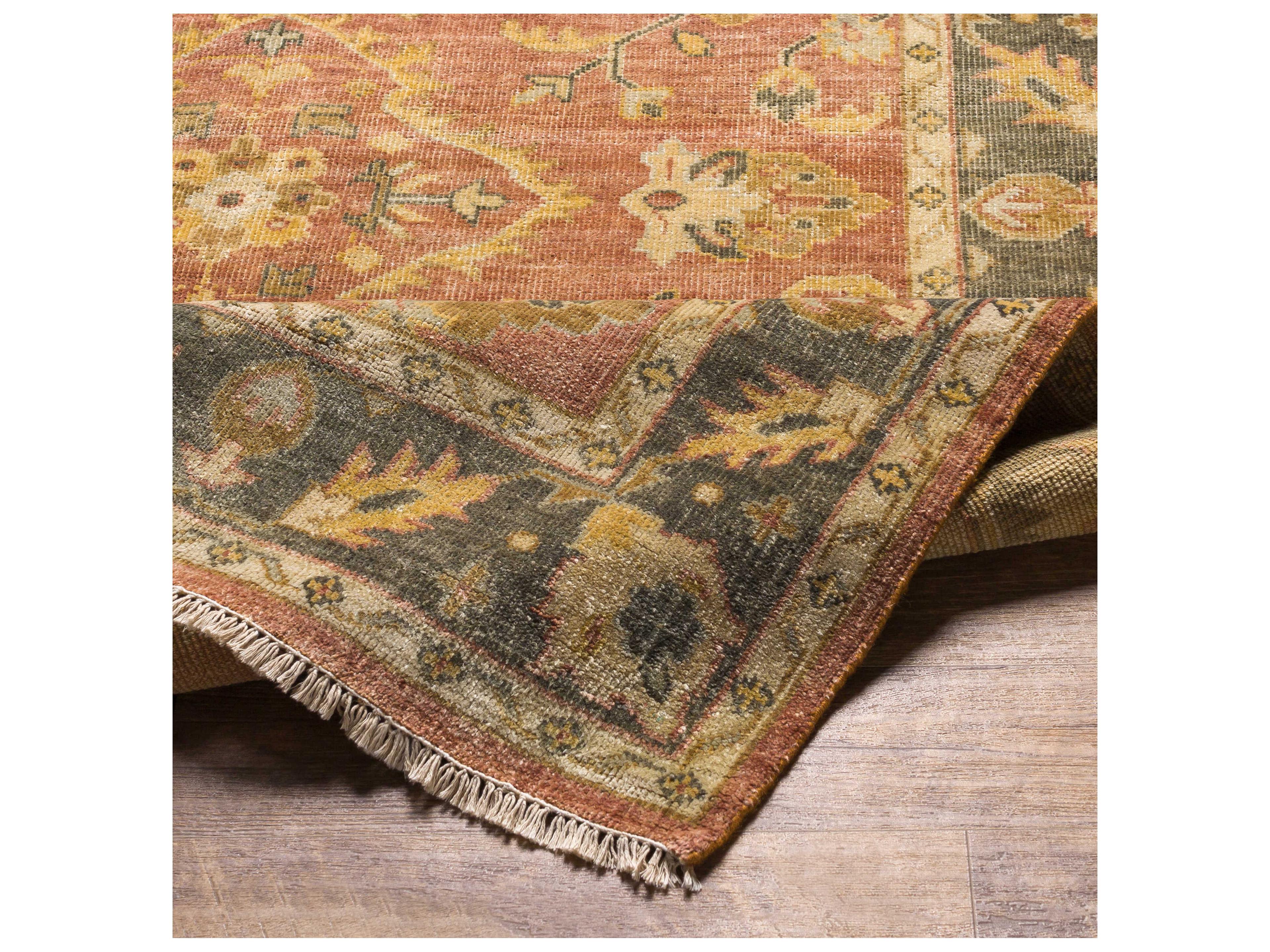 Surya Hillcrest Bordered Area Rug