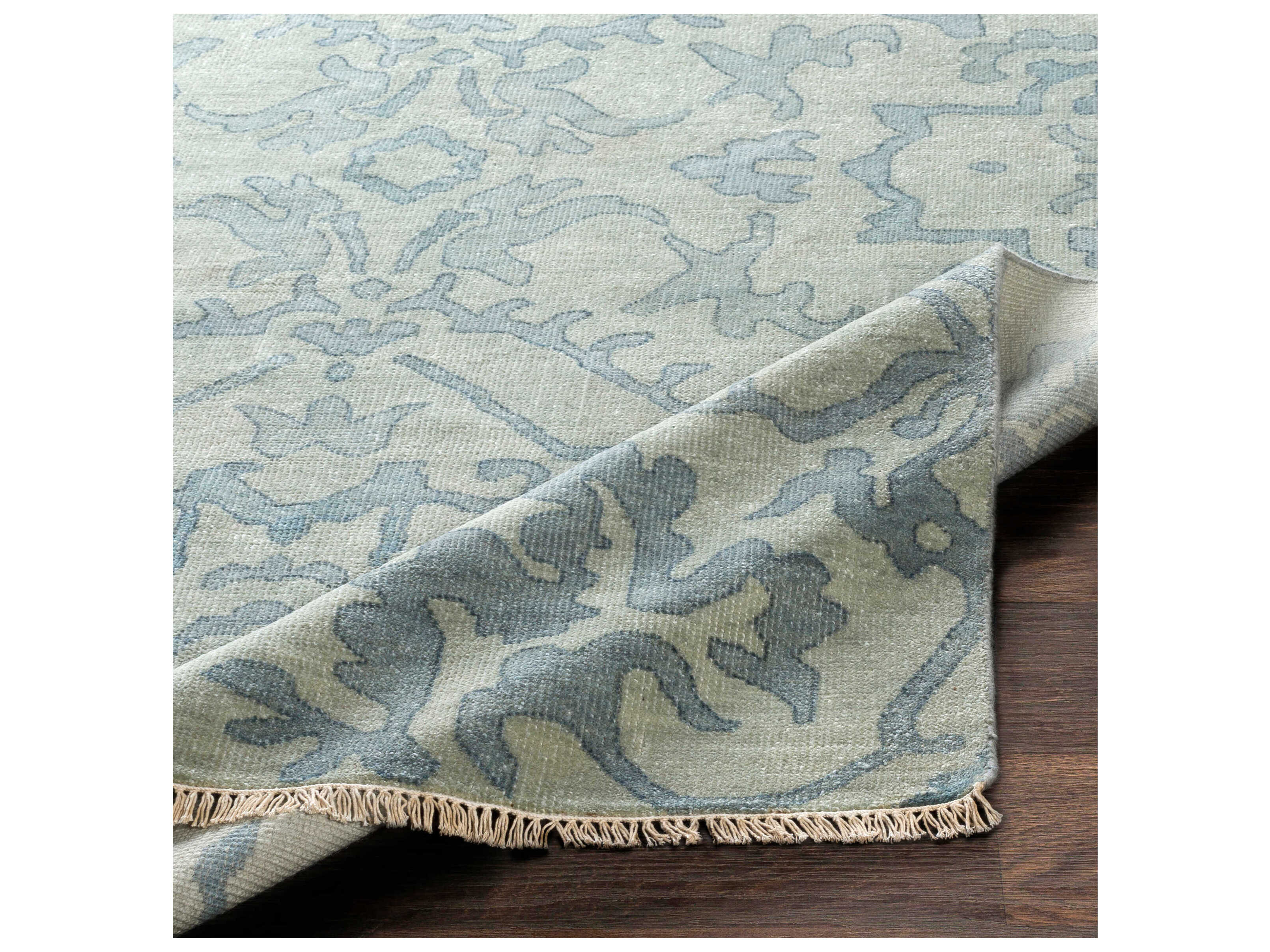 Surya Hillcrest Damask Area Rug
