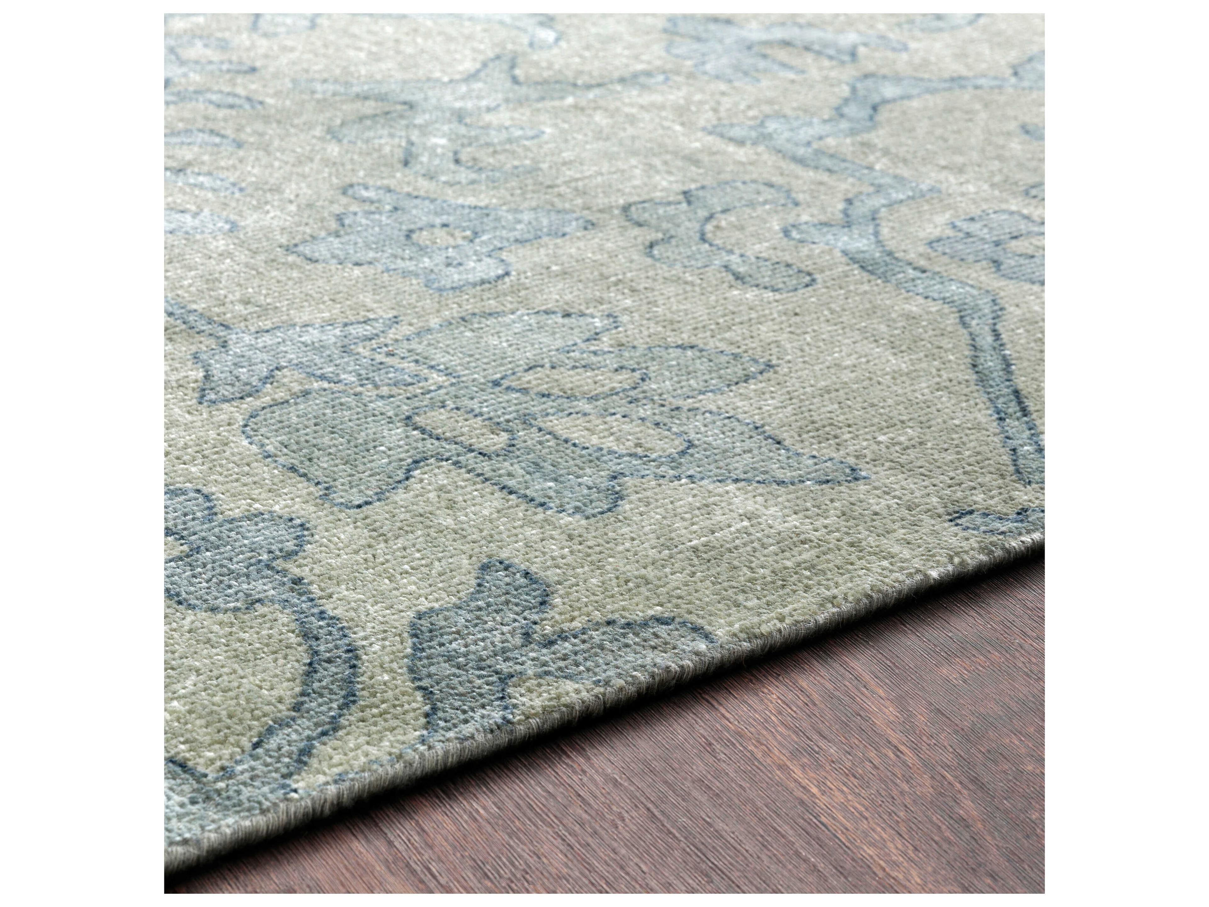 Surya Hillcrest Damask Area Rug