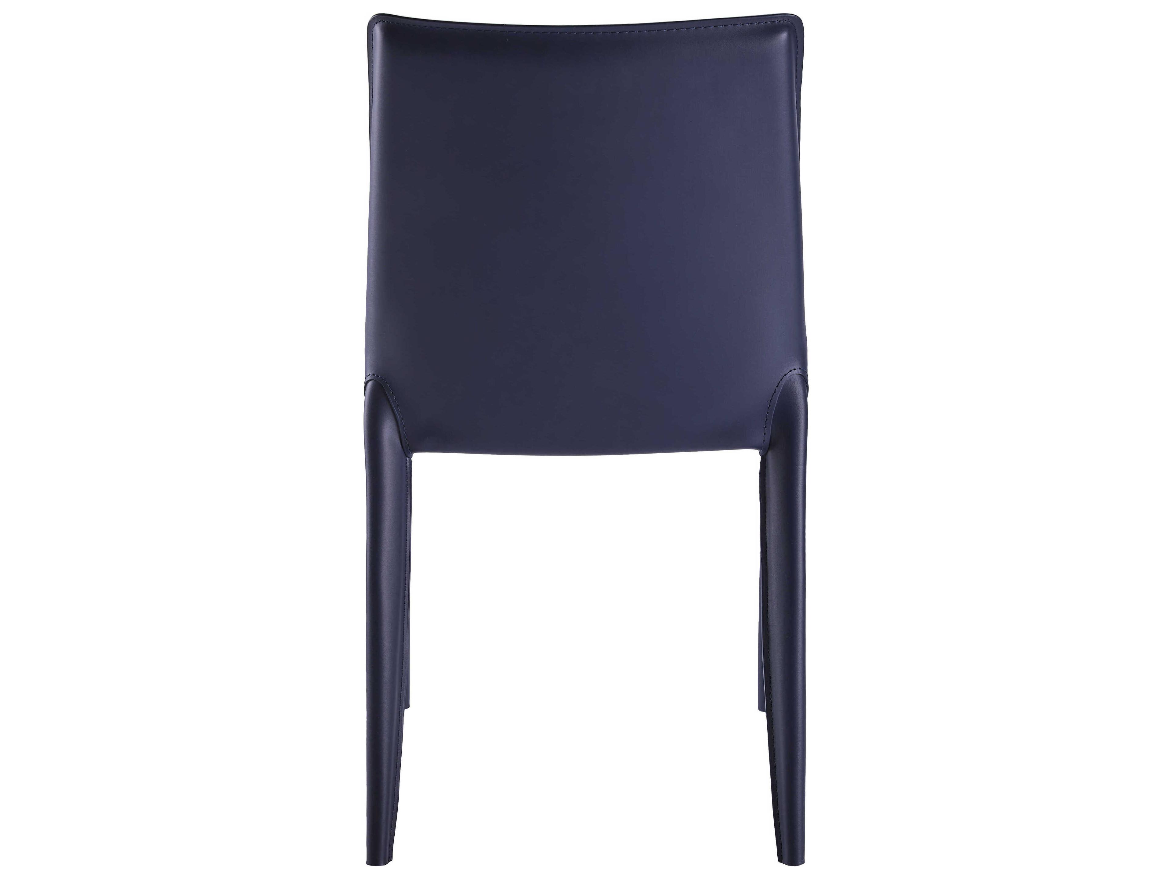 Surya Hanks Blue Armless Dining Chair Set of 2