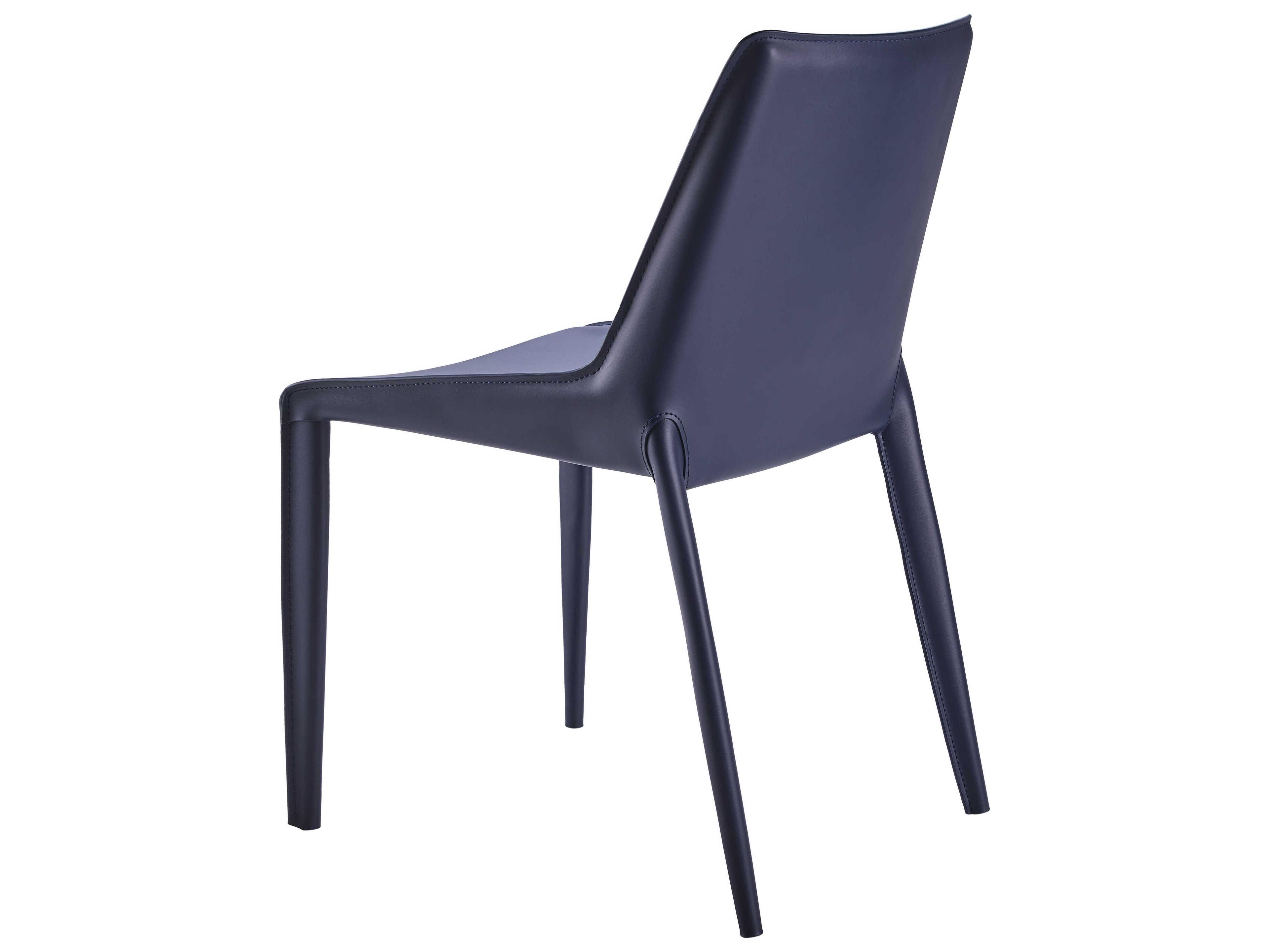 Surya Hanks Blue Armless Dining Chair Set of 2