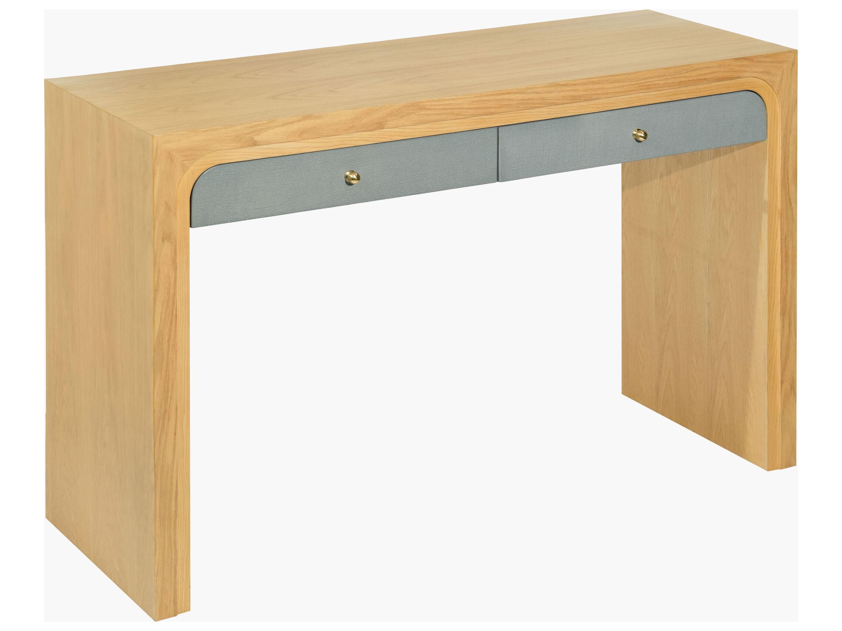 Surya Helene Rectangular Wood Black Console Table