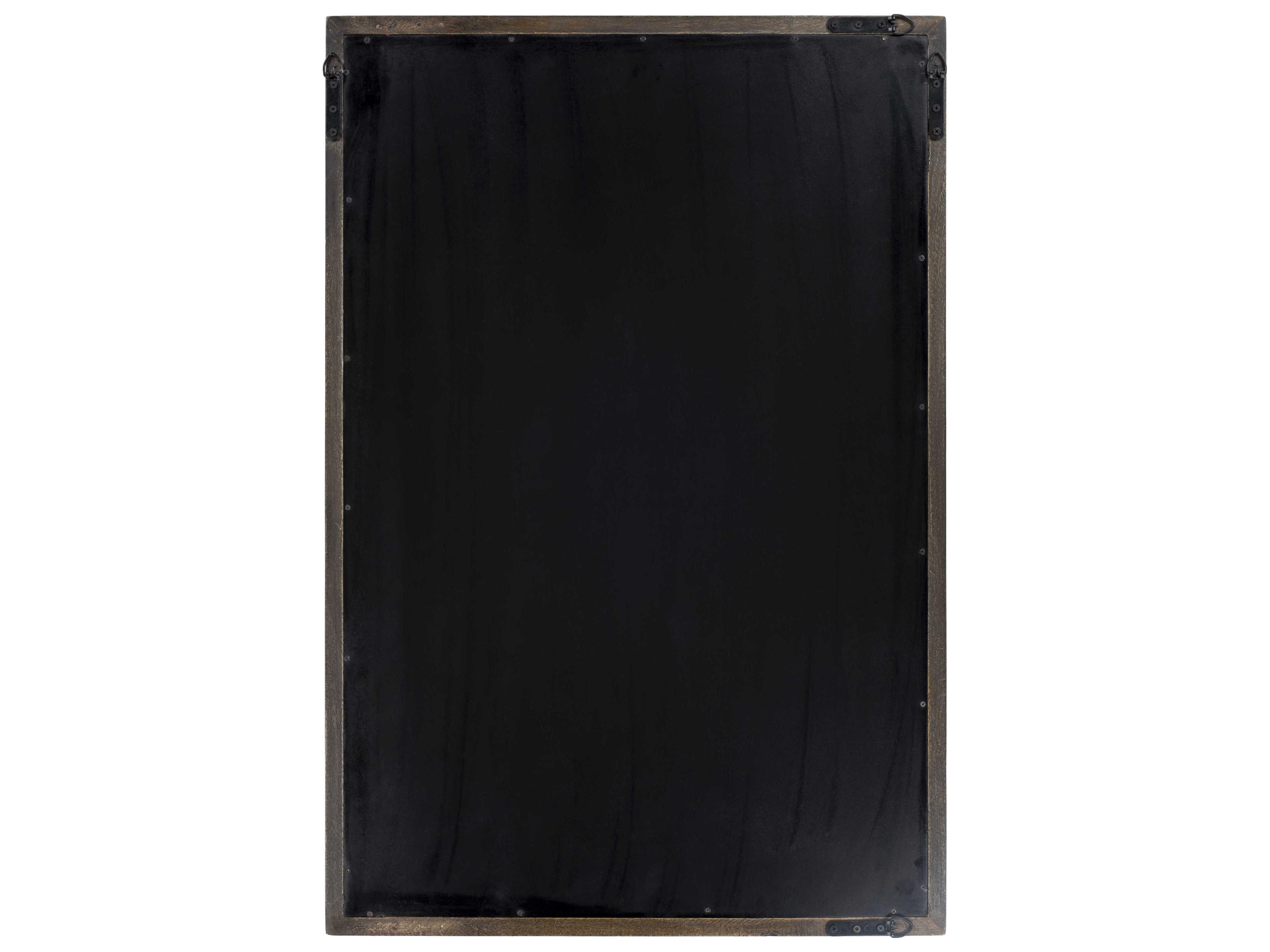 Surya Hanover Gray Rectangular Wall Mirror