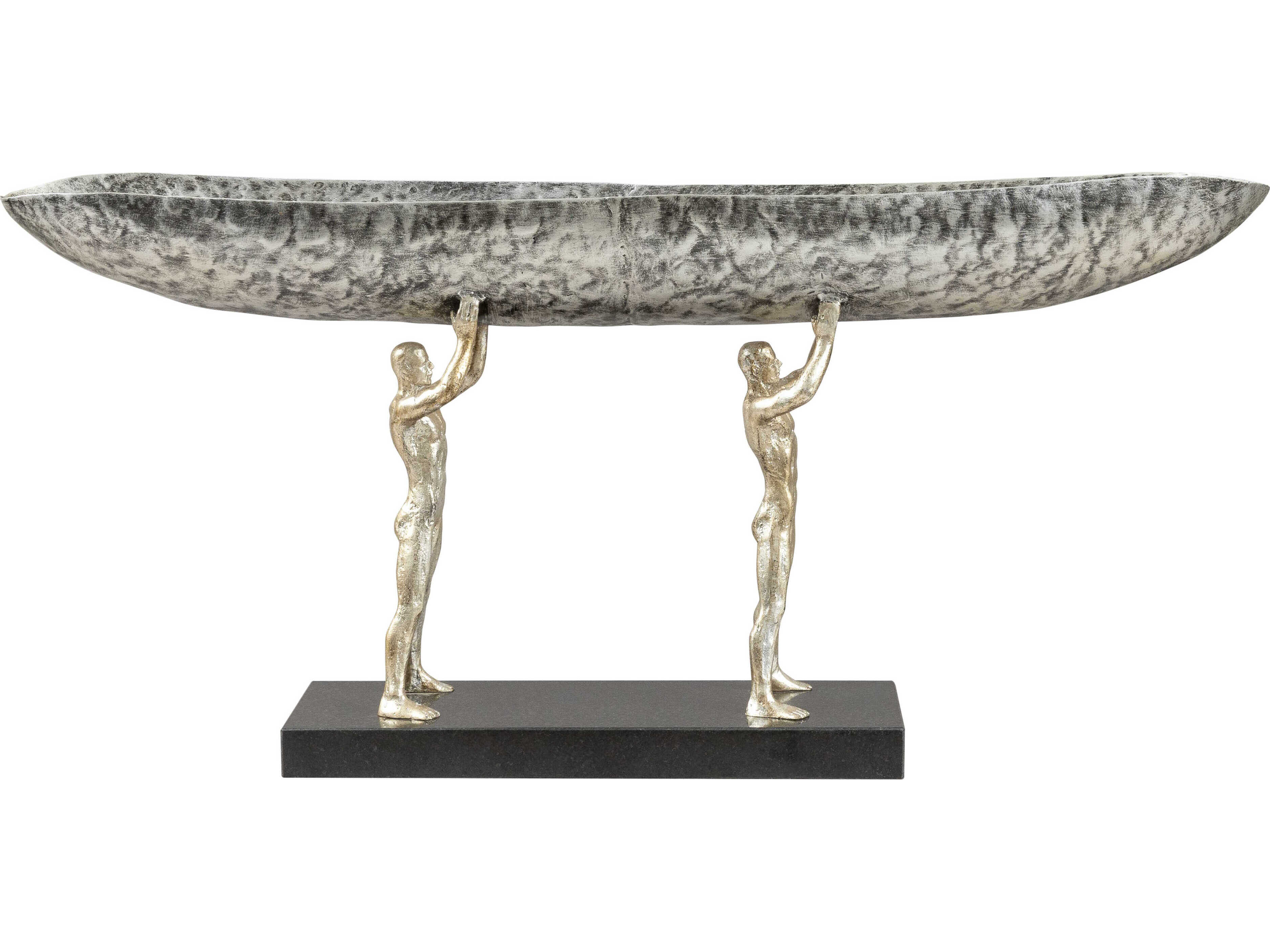 Surya Homo Sapiens Metallic Nickel Decorative Bowl