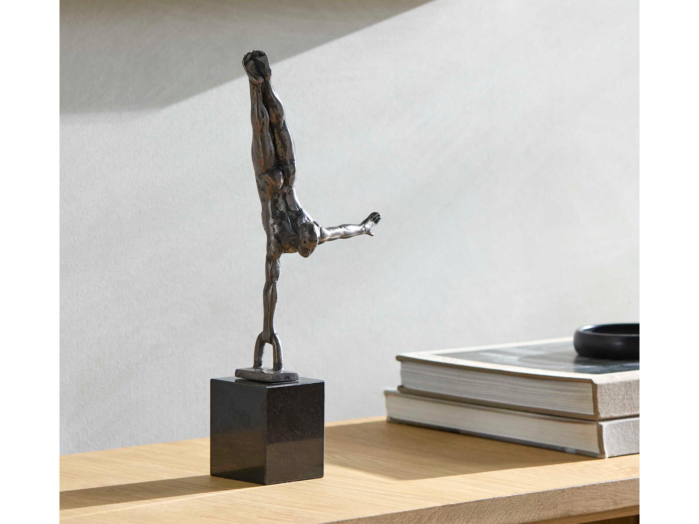 Surya Homo Sapiens Metallic Silver Sculpture